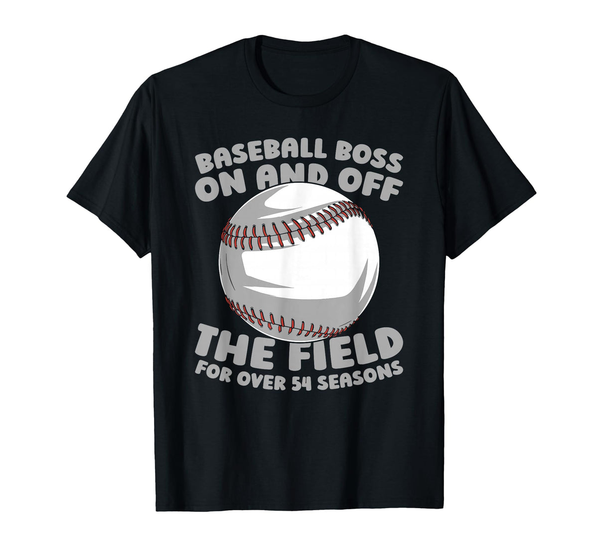 54Th Birthday Team Sport Baseball T-Shirt - Streetwear Style for Adults