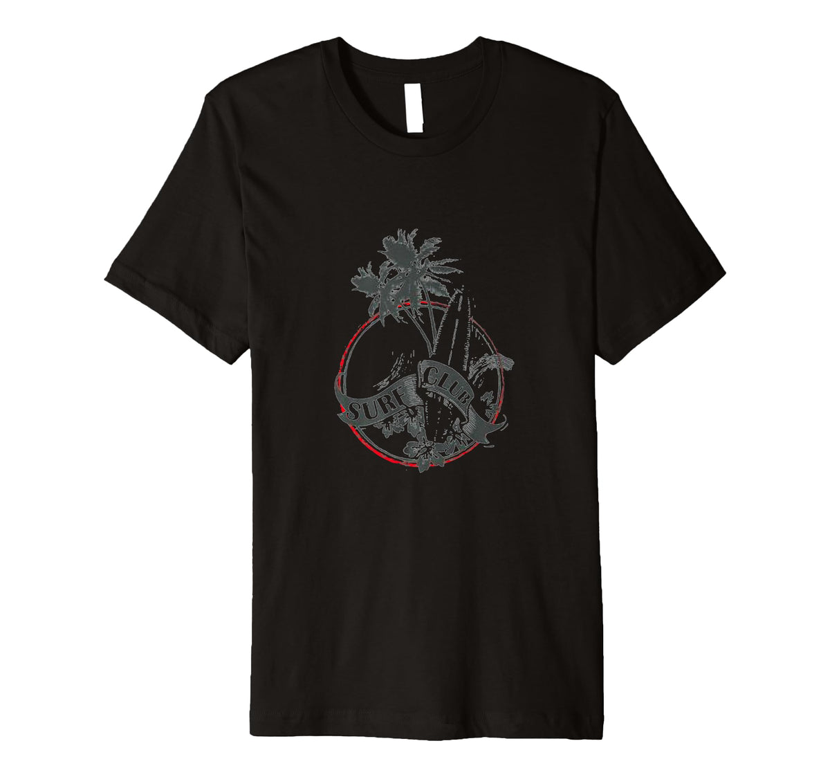 Surf Club Palm Beach Vibes T-Shirt - Casual Everyday Wear Men Women