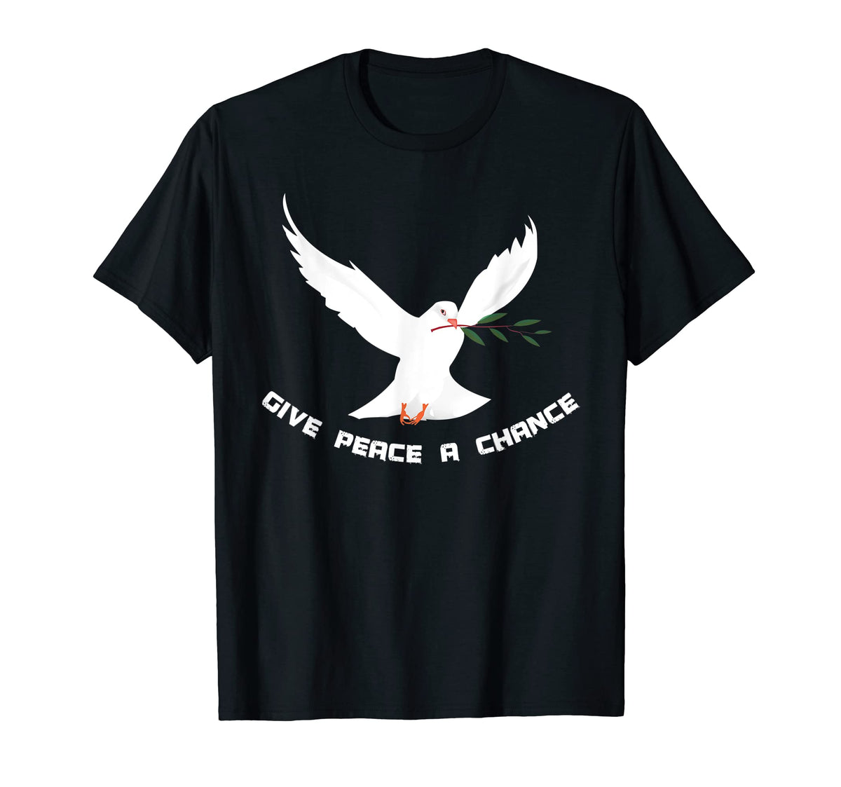 Give Peace Chance Peace World Peace Love T-Shirt - Streetwear Style Unisex