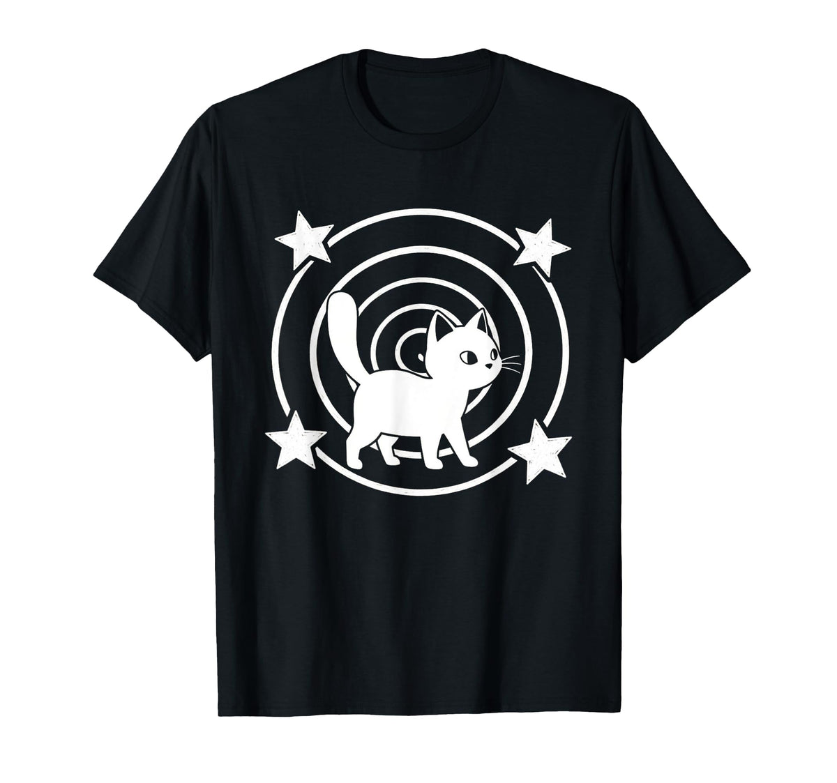 Y2K Cat Grunge Aesthetic Kawaii Gifts T-Shirt - Aesthetic Graphic Men Women