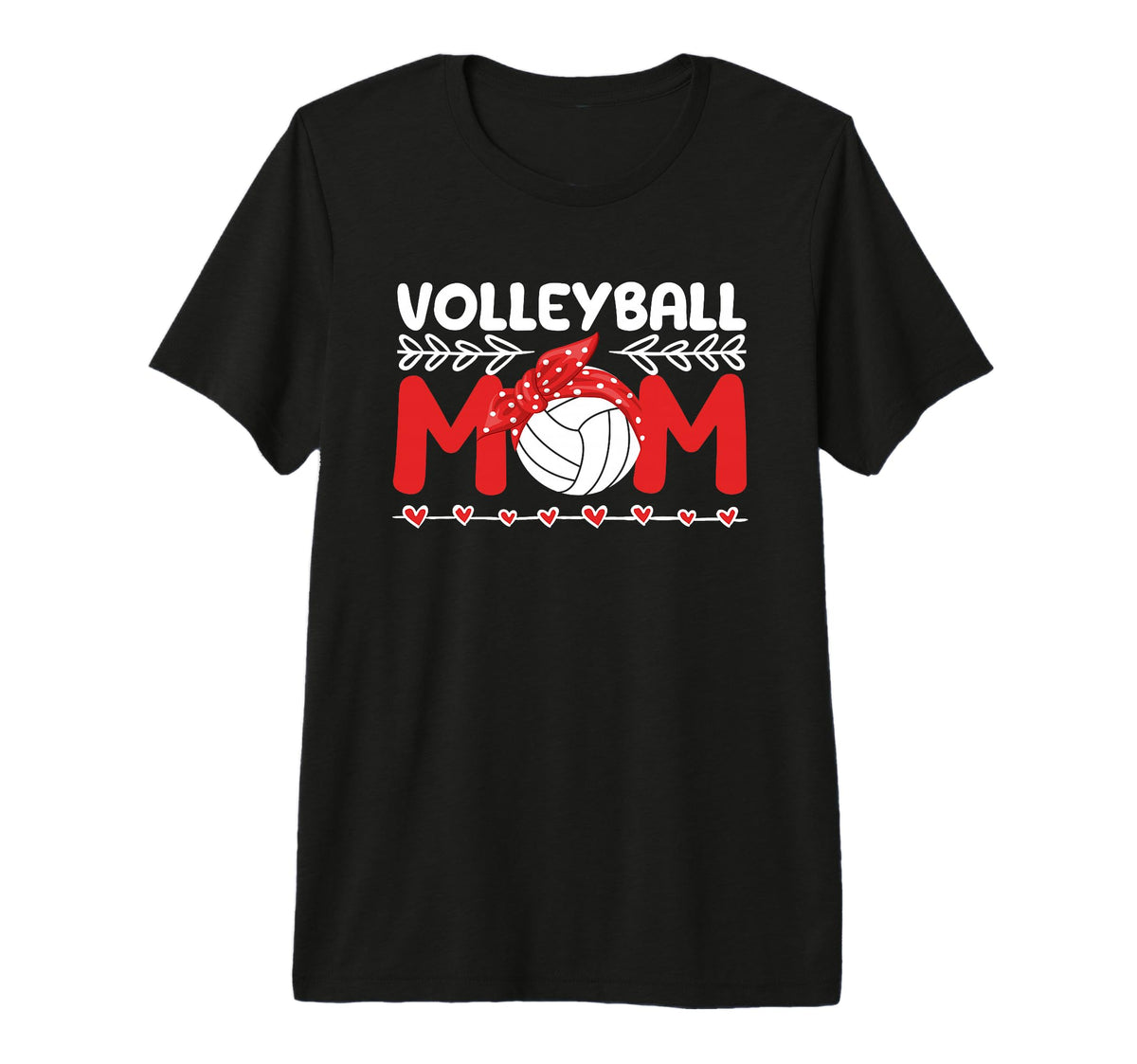 Volleyball Mom Game Day Funny Sports T-Shirt - Graphic Print Men Women