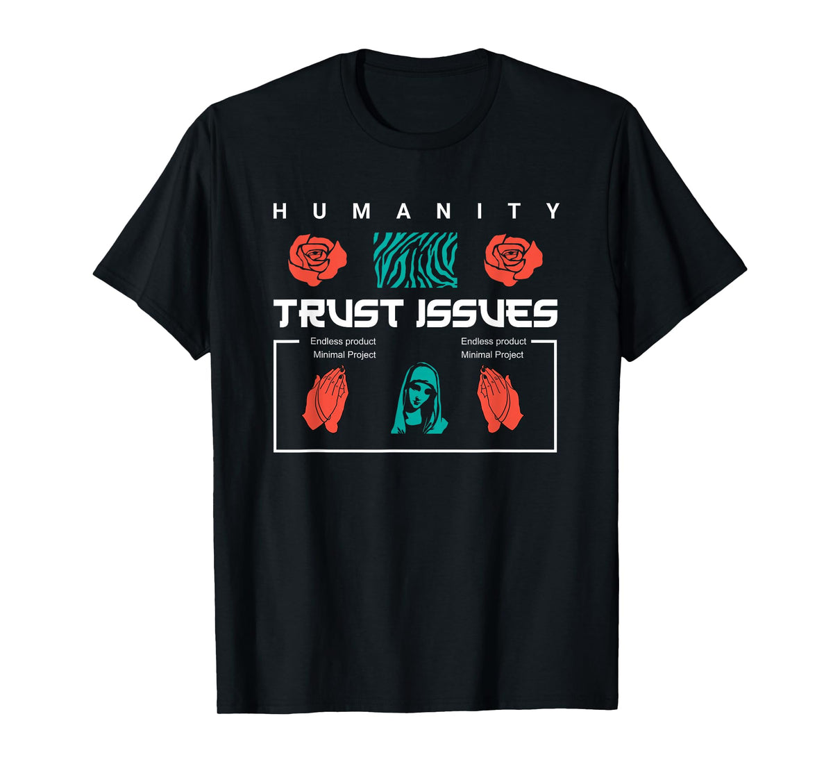 Trust Issues Aesthetic Edgy Streetwear T-Shirt - Streetwear Style Unisex