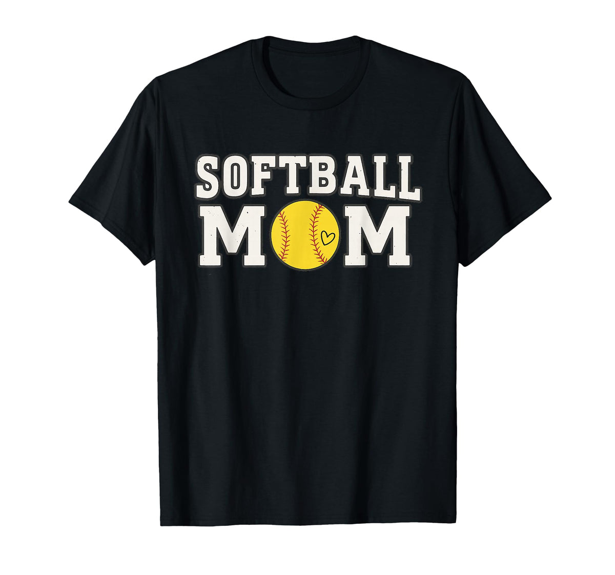 Proud Softball Mom Life Love My T-Shirt - Fun Novelty Design Men Women
