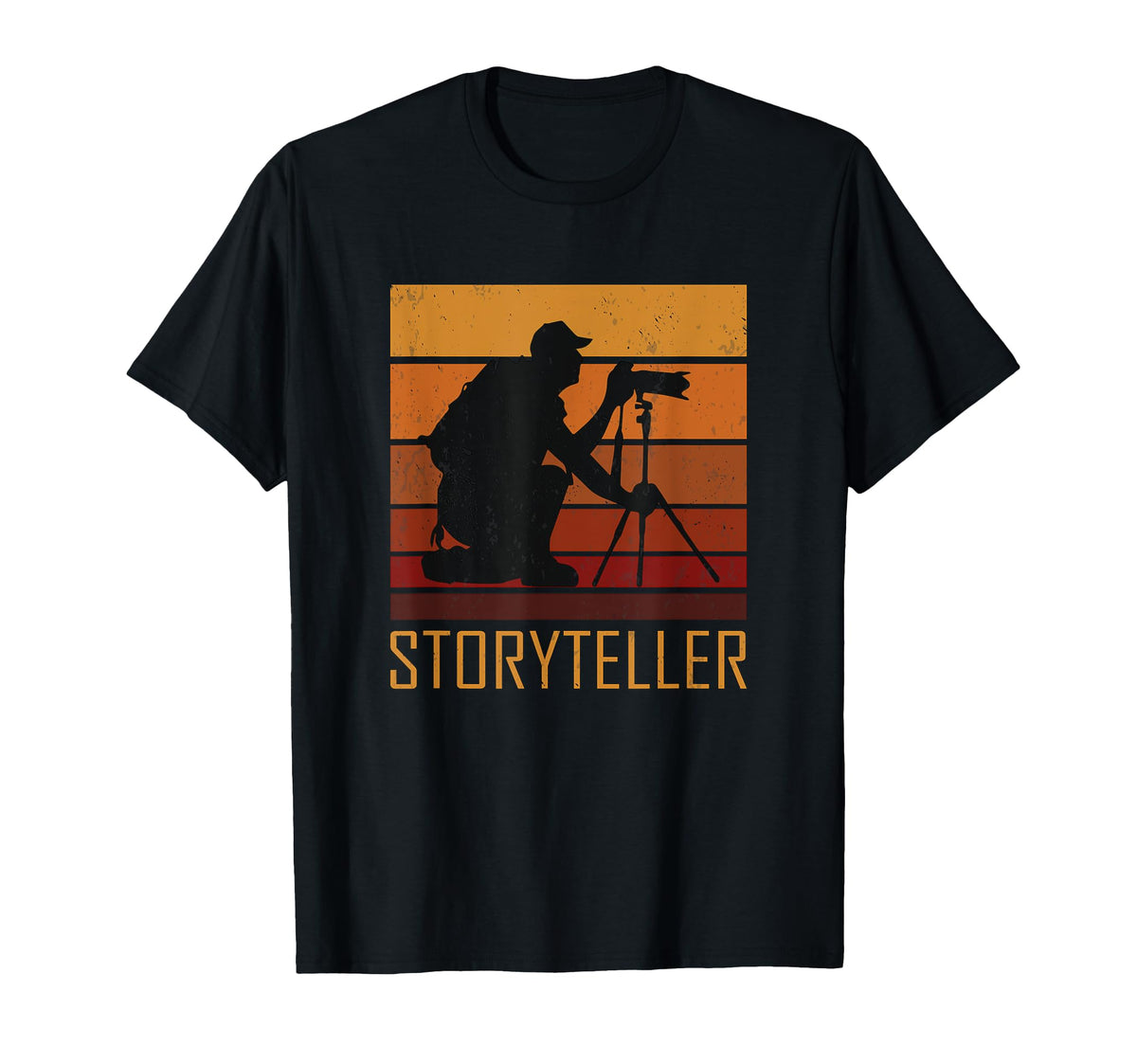 Storyteller Photographer T-Shirt - Casual Everyday Wear Men Women