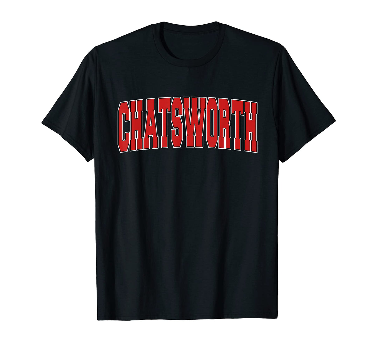 Chatsworth Ga Georgia Varsity Usa T-Shirt - Casual Everyday Wear Unisex