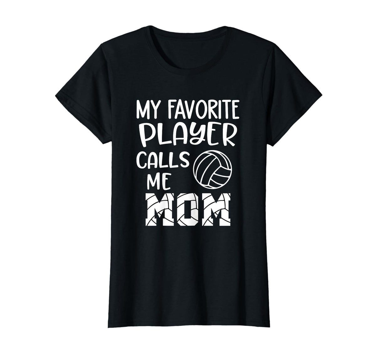 Volleyball Mom Gameday My Favorite T-Shirt - Aesthetic Graphic for Adults