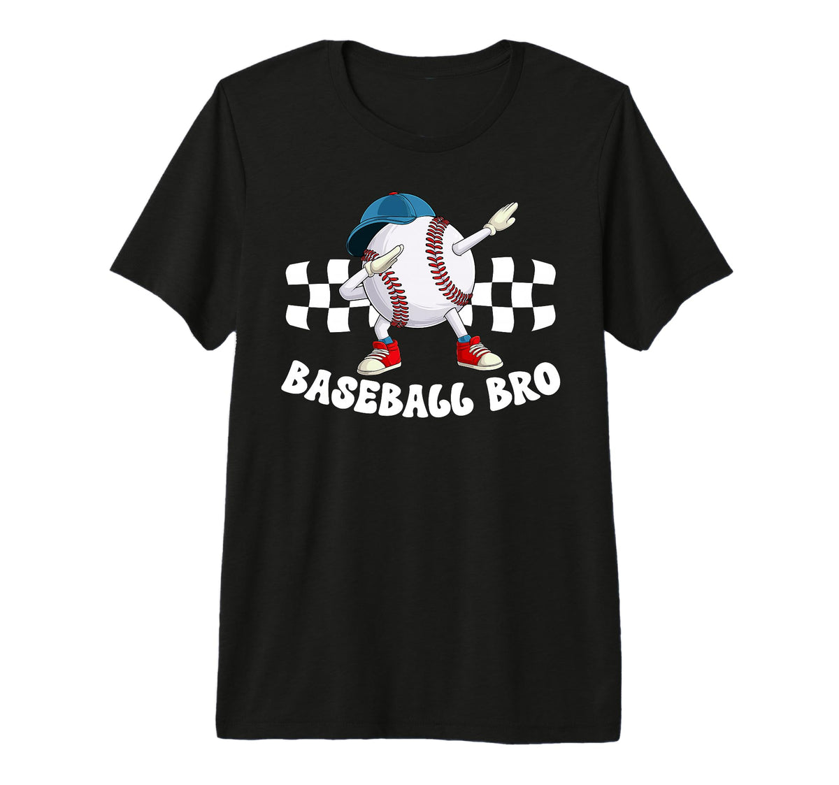 Baseball Bro Funny Baseball Brother T-Shirt - Streetwear Style Men Women
