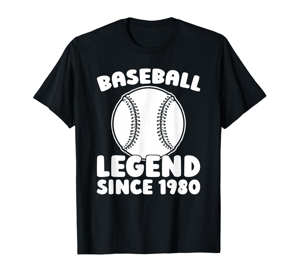 Birthday Baseball Baseballer Sport T-Shirt - Minimalist Print Men Women