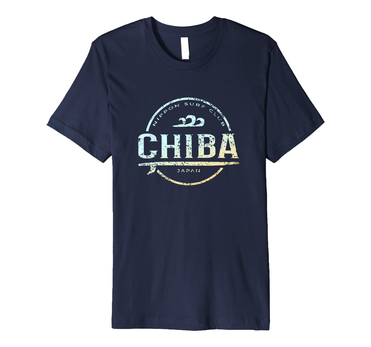 Chiba Japan Chiba Japan Surf T-Shirt - Novelty Apparel for Adults