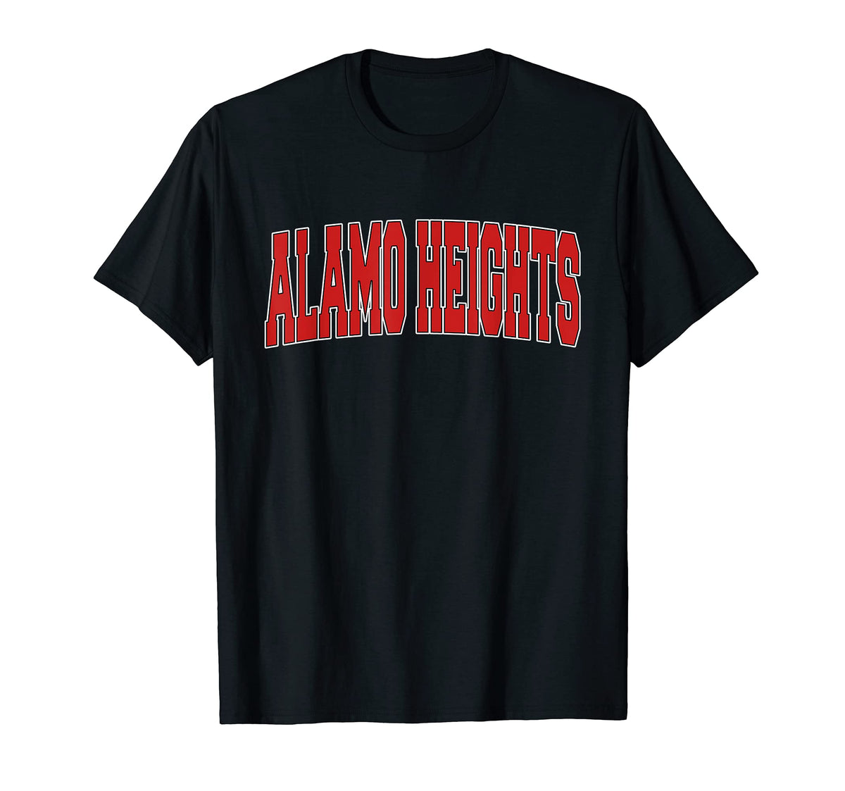 Alamo Heights Tx Texas Varsity Usa Sports T-Shirt - Custom Art Print Unisex