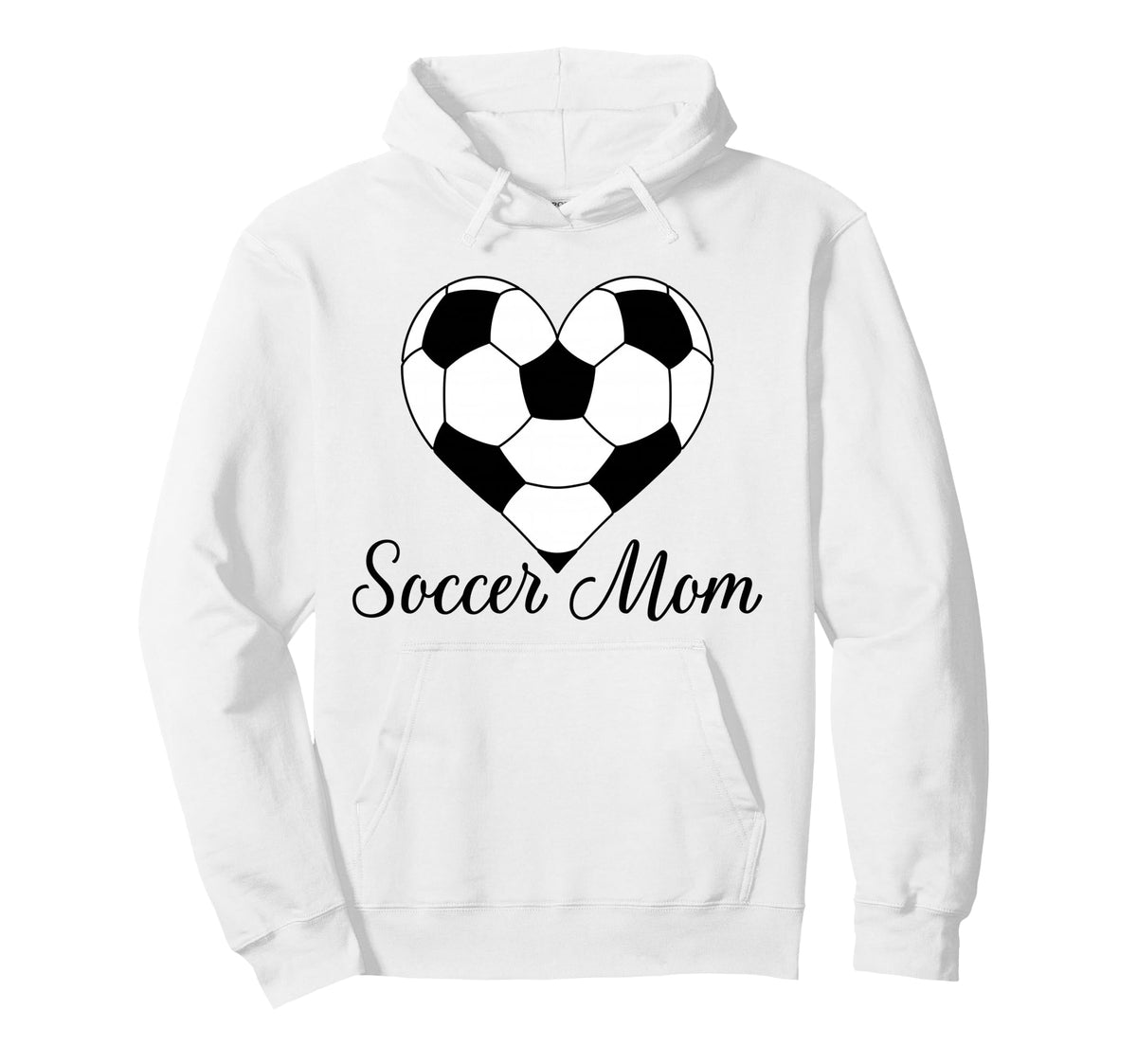 Soccer Mom Funny Soccer Gift Hoodie - Casual Everyday Wear for Adults