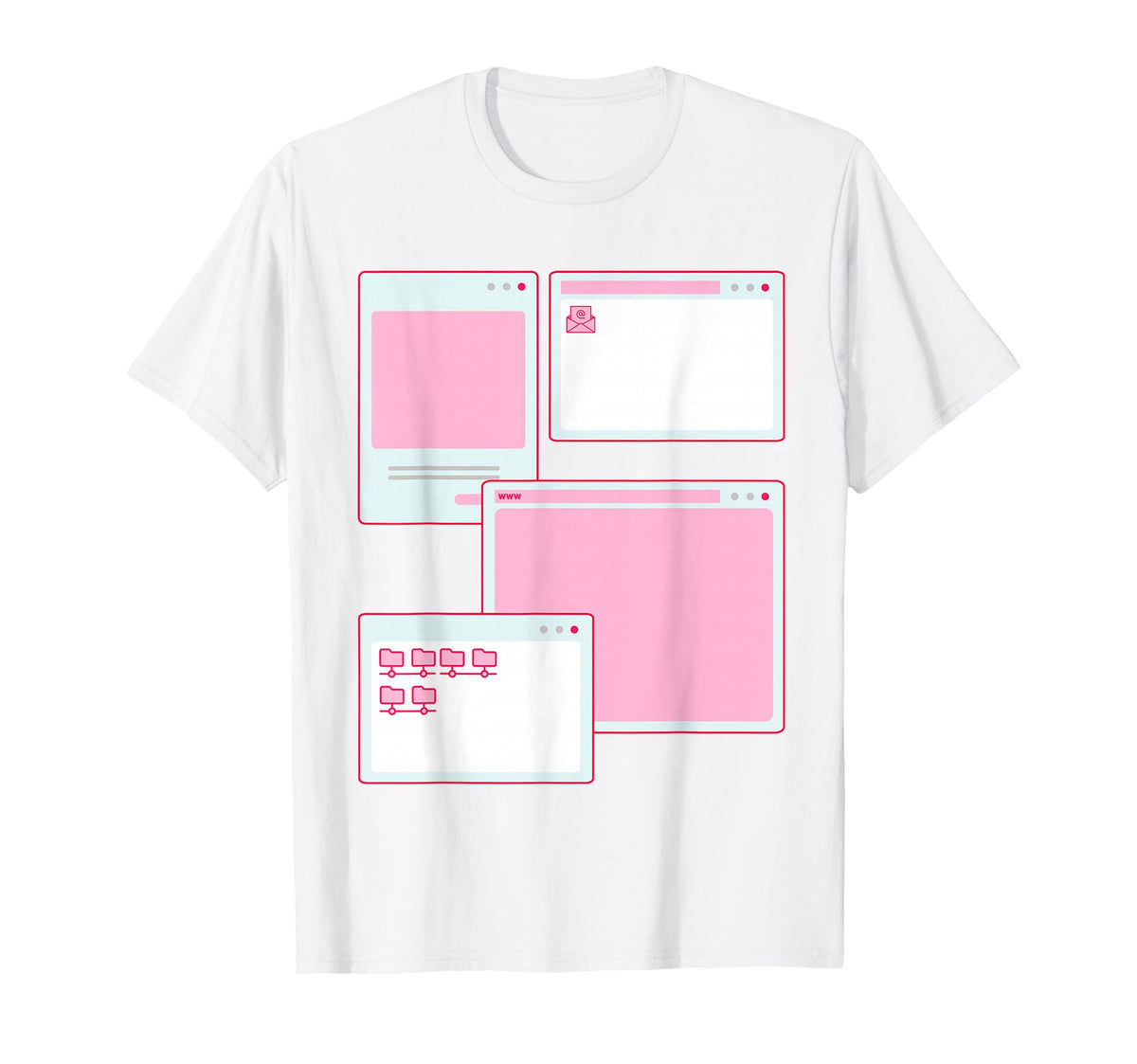 Vaporwave Aesthetic 90S Grunge T-Shirt - Casual Everyday Wear Men Women
