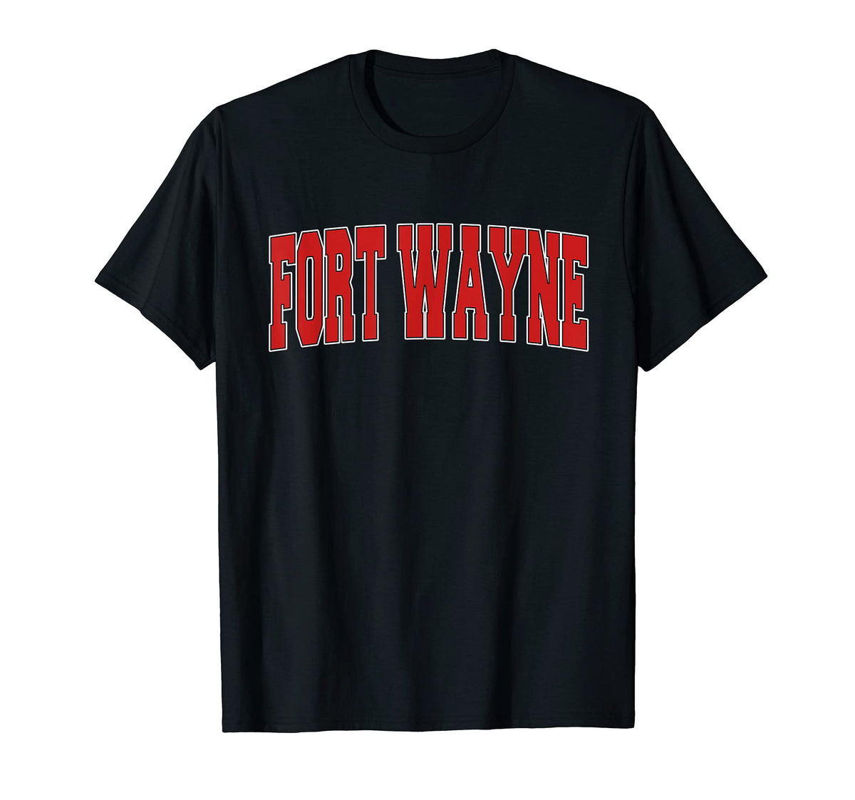 Fort Wayne Indiana Varsity Usa Sports T-Shirt - Custom Art Print Unisex
