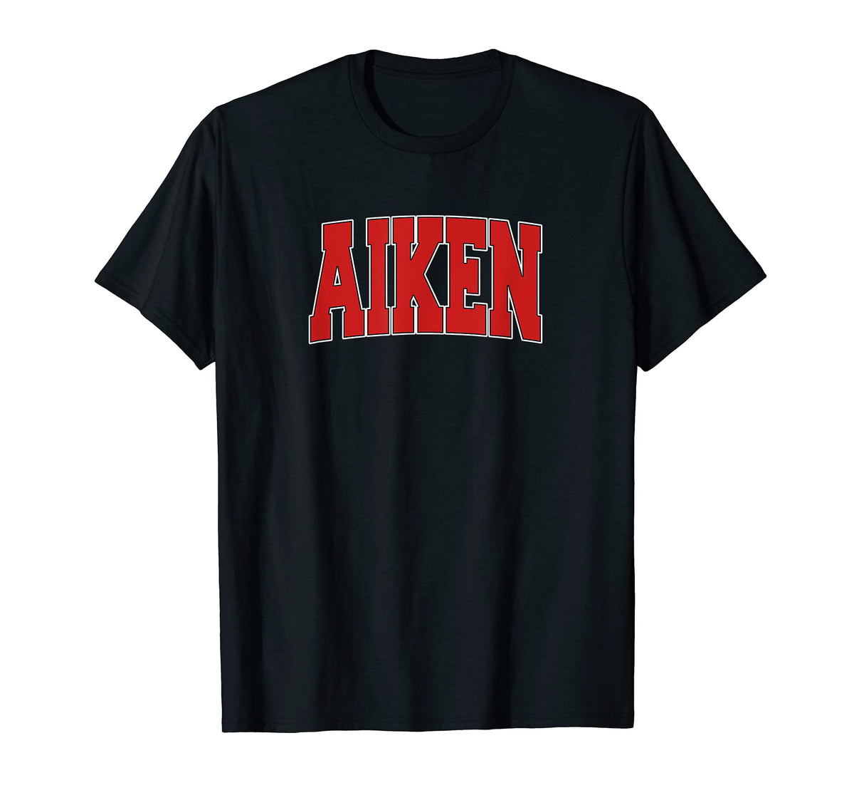 Aiken Sc South Carolina Varsity Usa T-Shirt - Custom Art Print Men Women