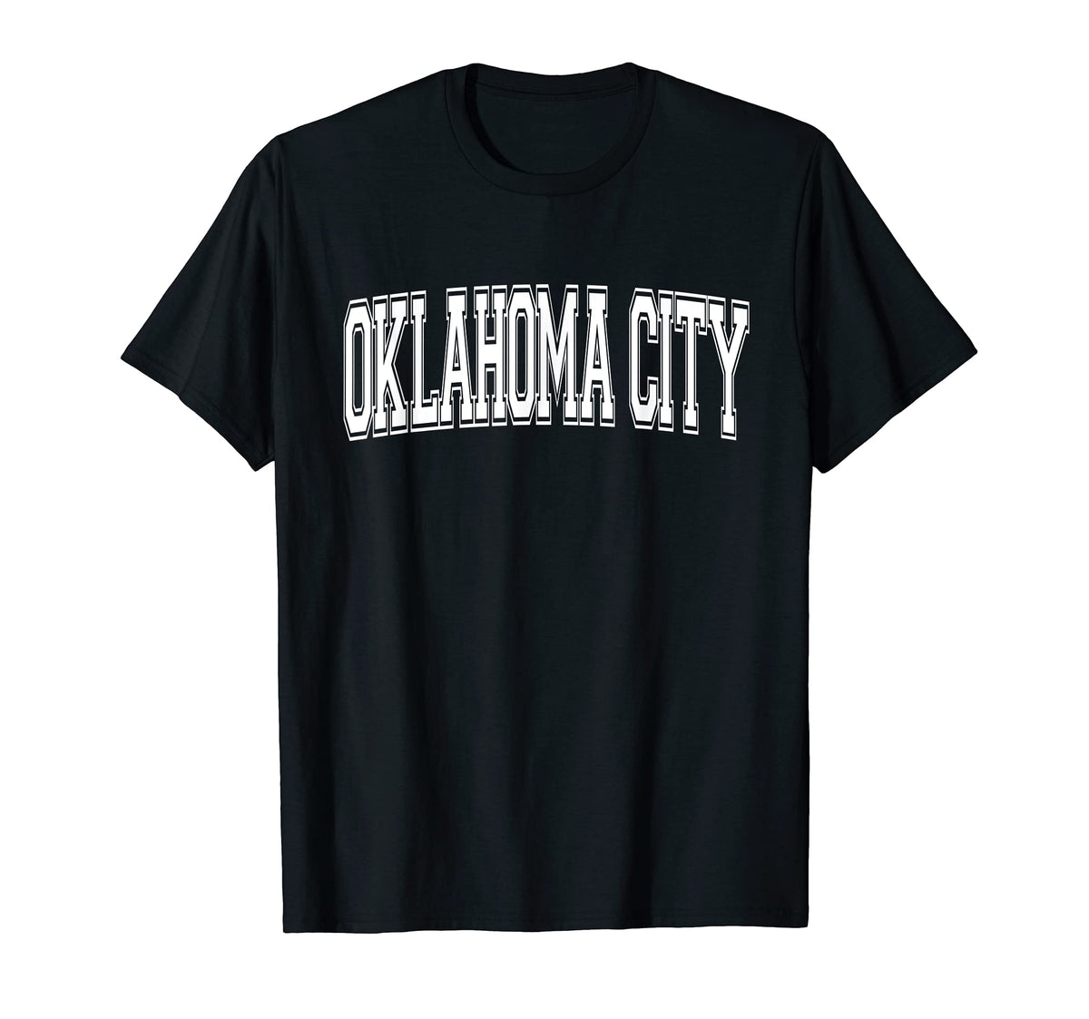 Oklahoma City Ok Oklahoma Usa Sports T-Shirt - Custom Art Print for Adults