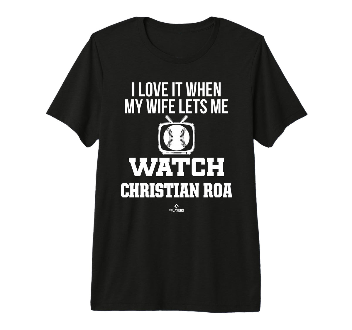 My Wife Lets Me Watch Christian Roa T-Shirt - Custom Art Print for Adults
