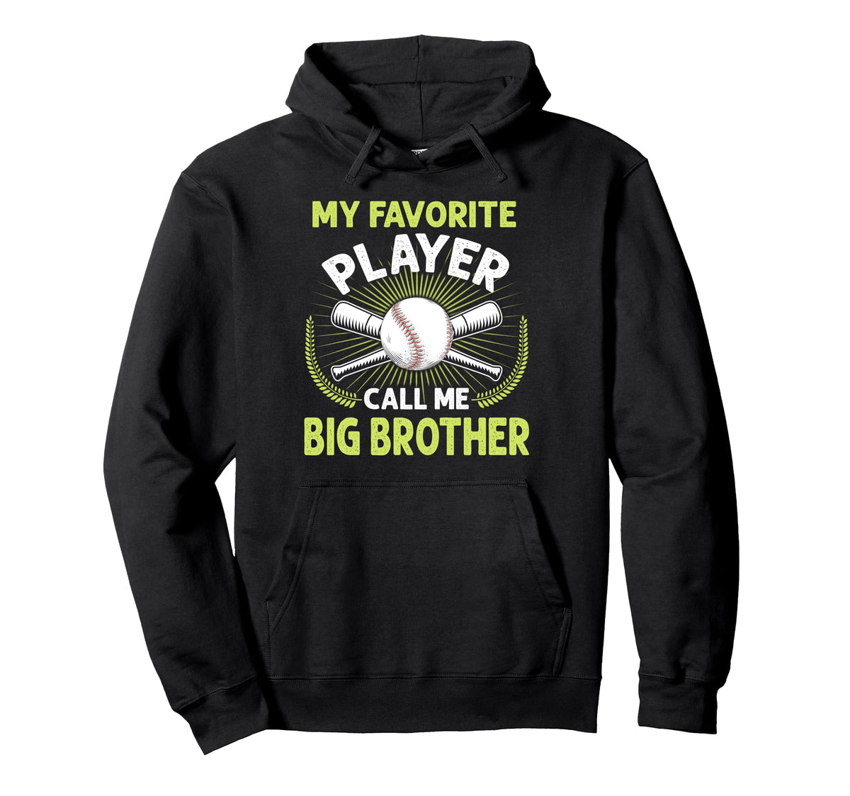 Baseball My Favorite Player Call Me Big Hoodie - Streetwear Style Unisex