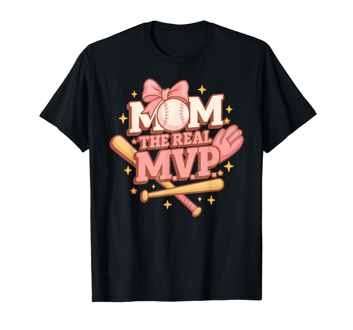 Mom Real Most Valuable Person Funny T-Shirt - Fun Novelty Design Men Women