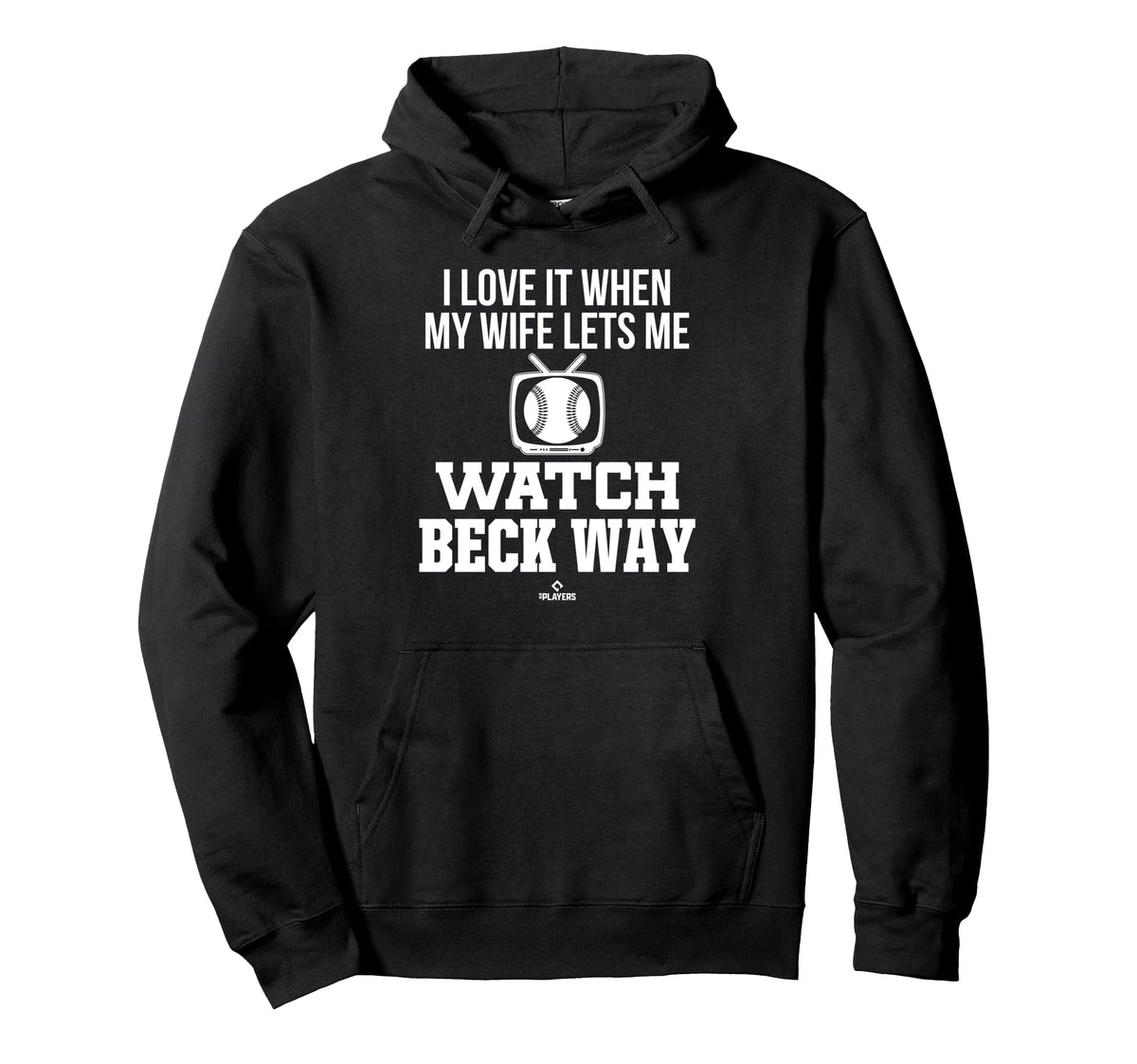 My Wife Lets Me Watch Beck Way Prospect Hoodie - Trendy Graphic for Adults