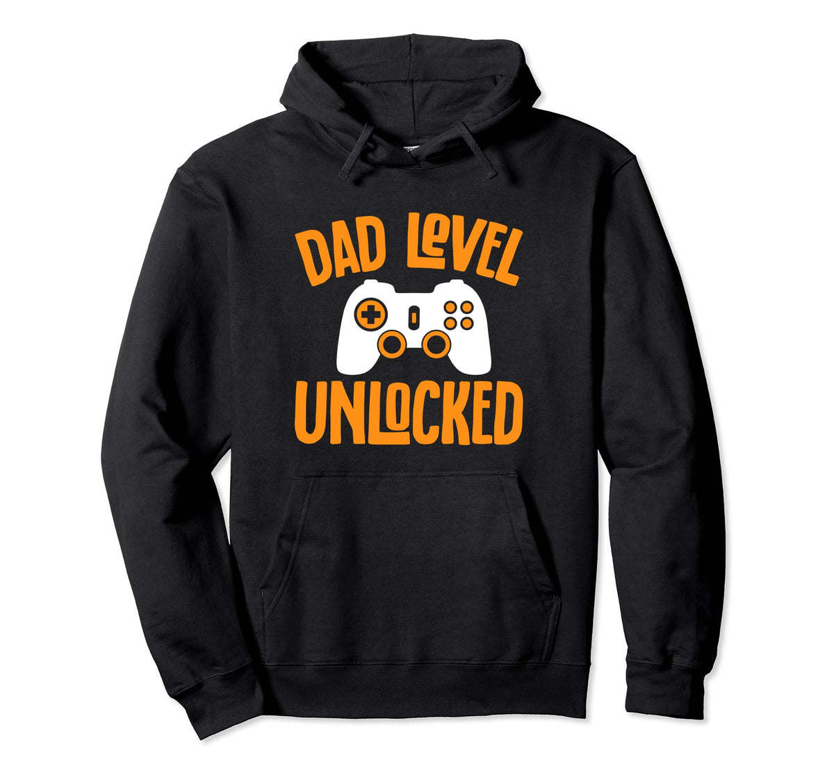 Funny Fathers Day Dad Level Hoodie - Casual Everyday Wear Men Women