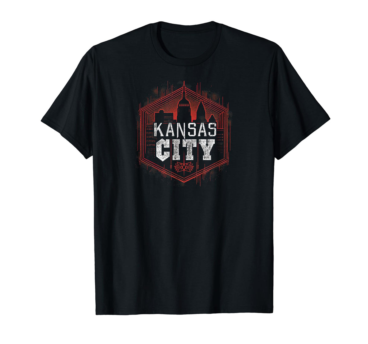 Kansas City Grit 90S Grunge Urbandecay T-Shirt - Unique Graphic for Adults