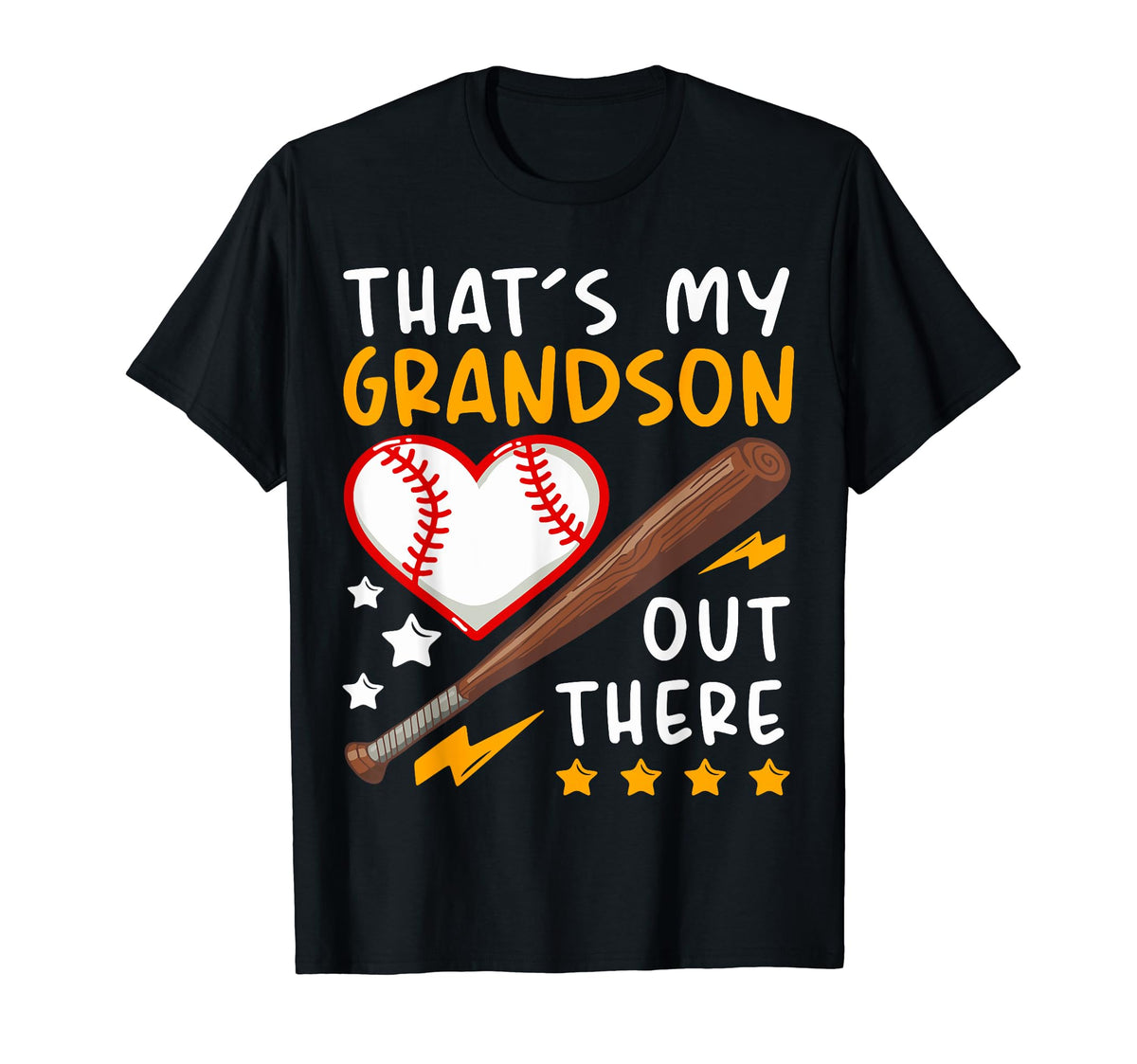 Thats My Grandson Out There Funny T-Shirt - Streetwear Style for Adults