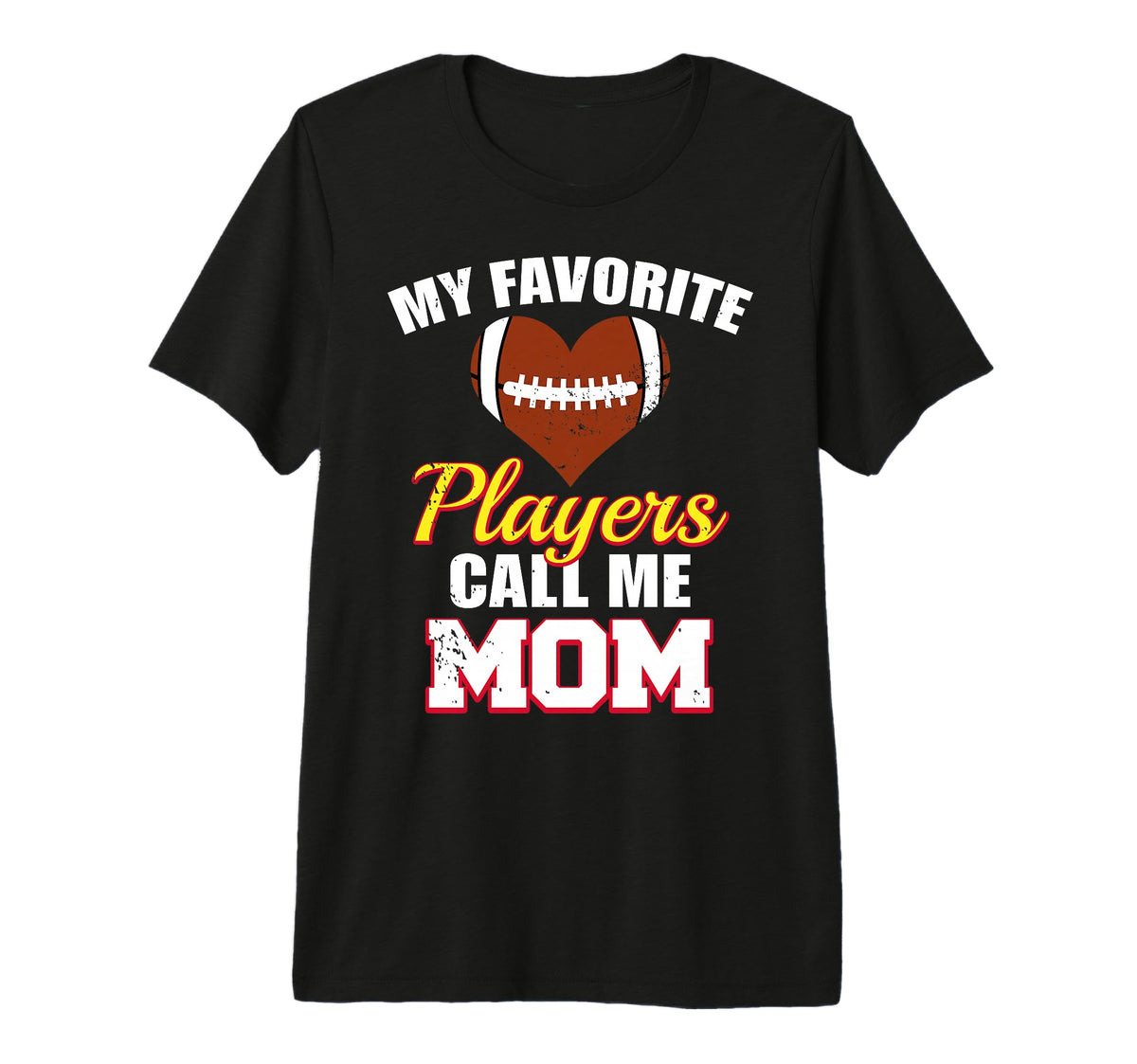 My Favorite Players Call Me Mom Funny T-Shirt - Graphic Print Men Women