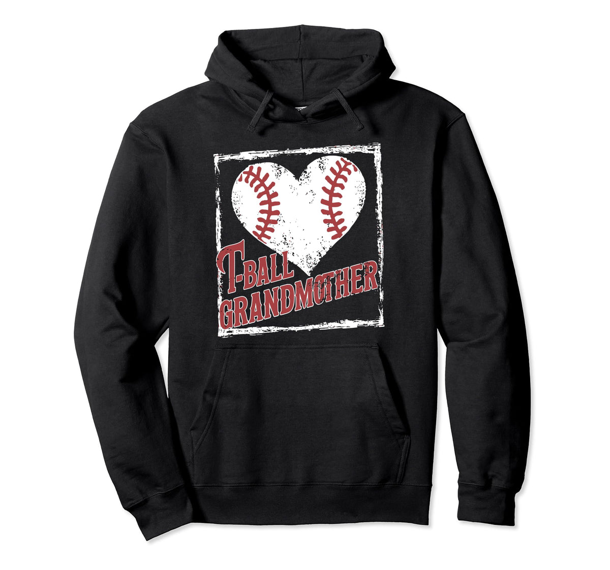 Baseball Grandma Grandmother Granny Hoodie - Aesthetic Graphic for Adults
