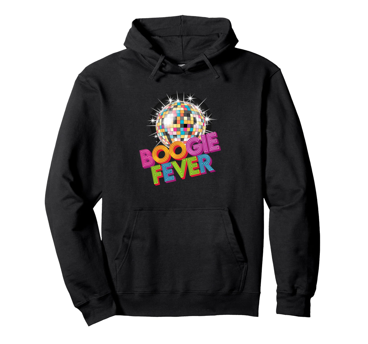 Disco Ball Boogie Fever Discoball Hoodie - Casual Everyday Wear Men Women
