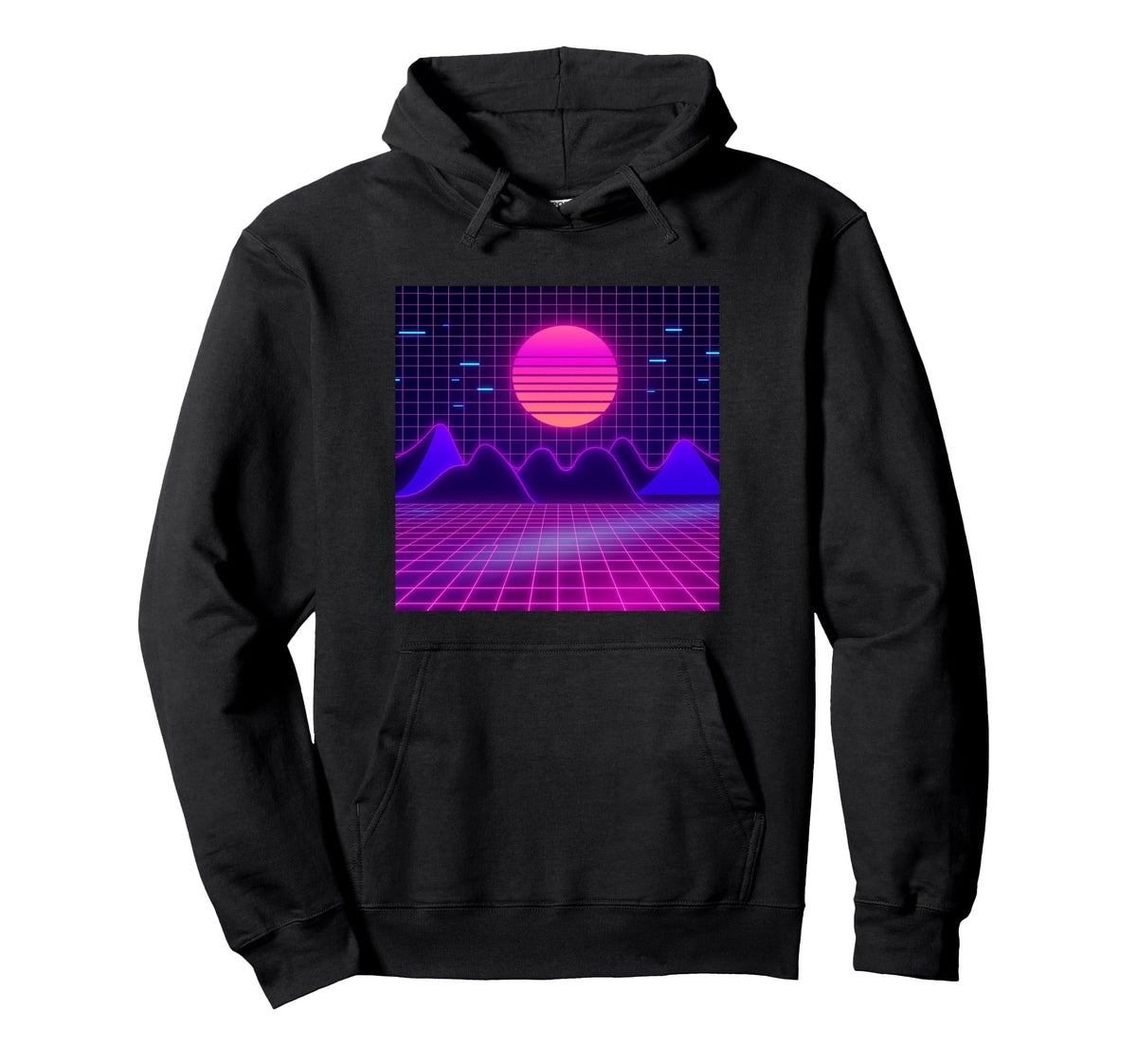 Aesthetic Vaporwave 80S 90S Hoodie - Casual Everyday Wear Men Women