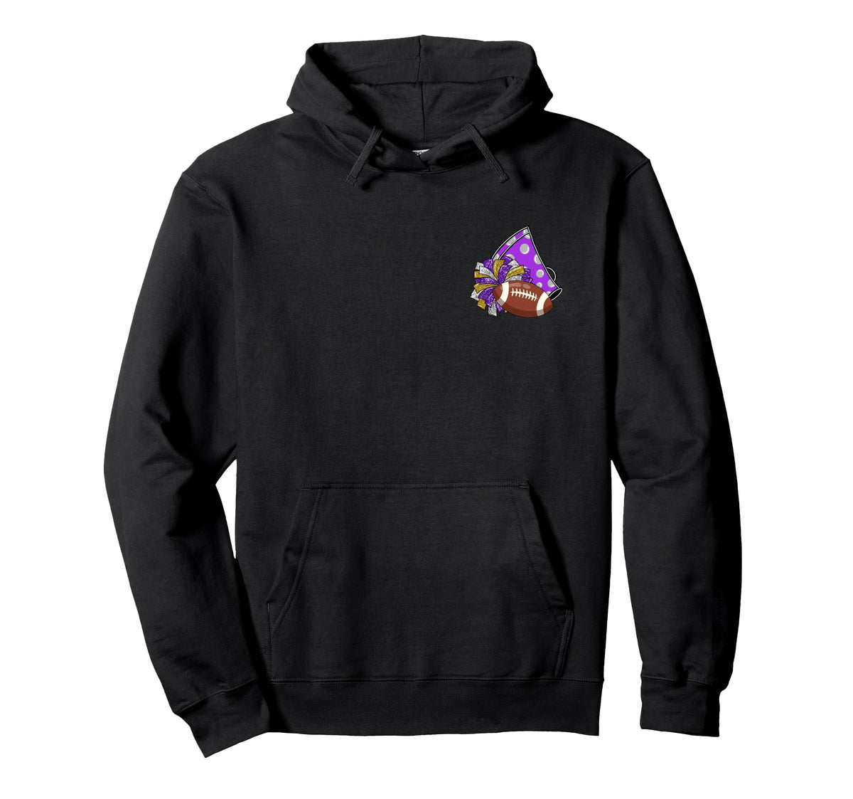 Cheer Mom Sports Mama Life Game Day Hoodie - Custom Art Print Unisex