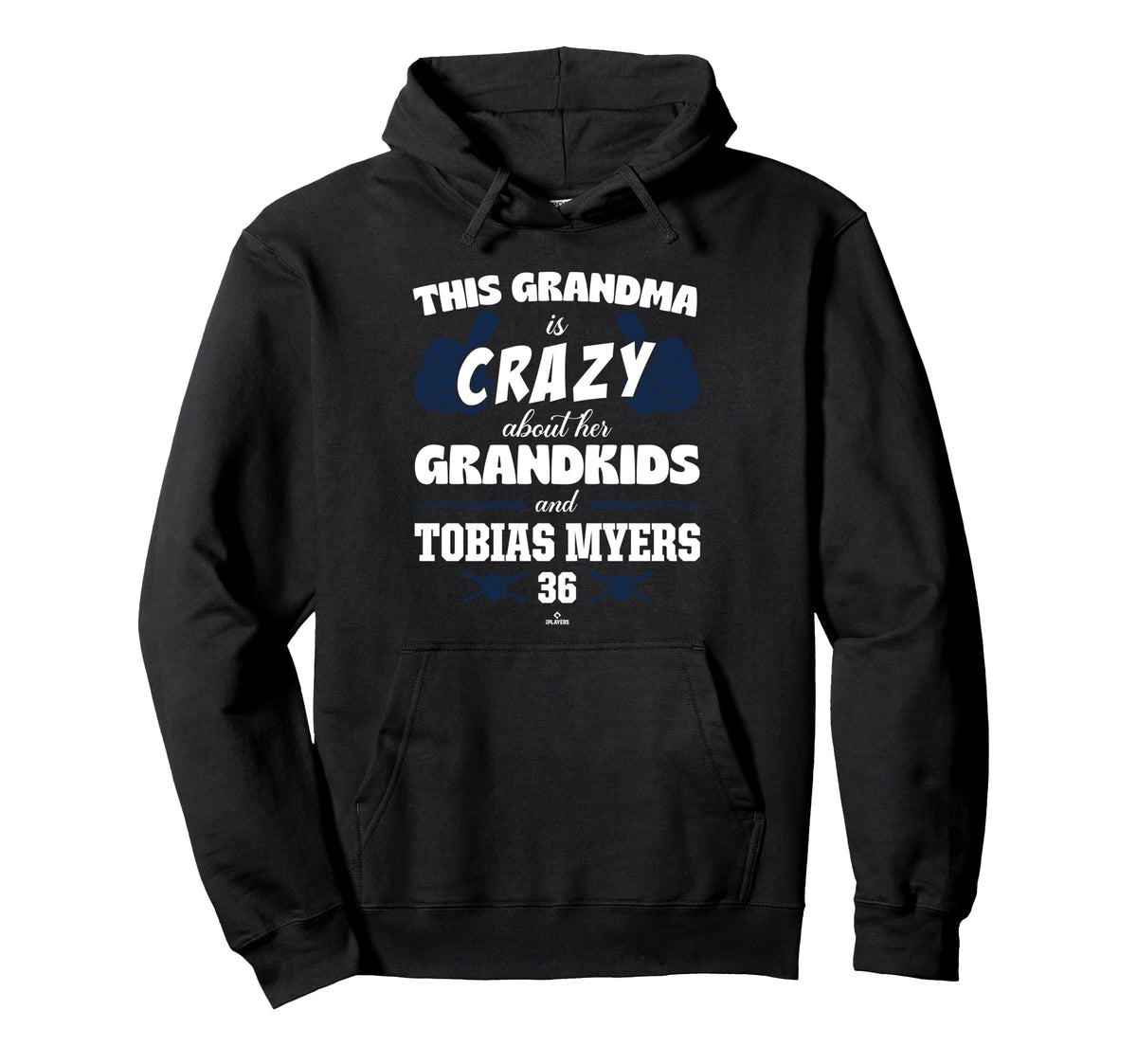 Grandma Crazy Tobias Myers Milwaukee Hoodie - Graphic Print for Adults