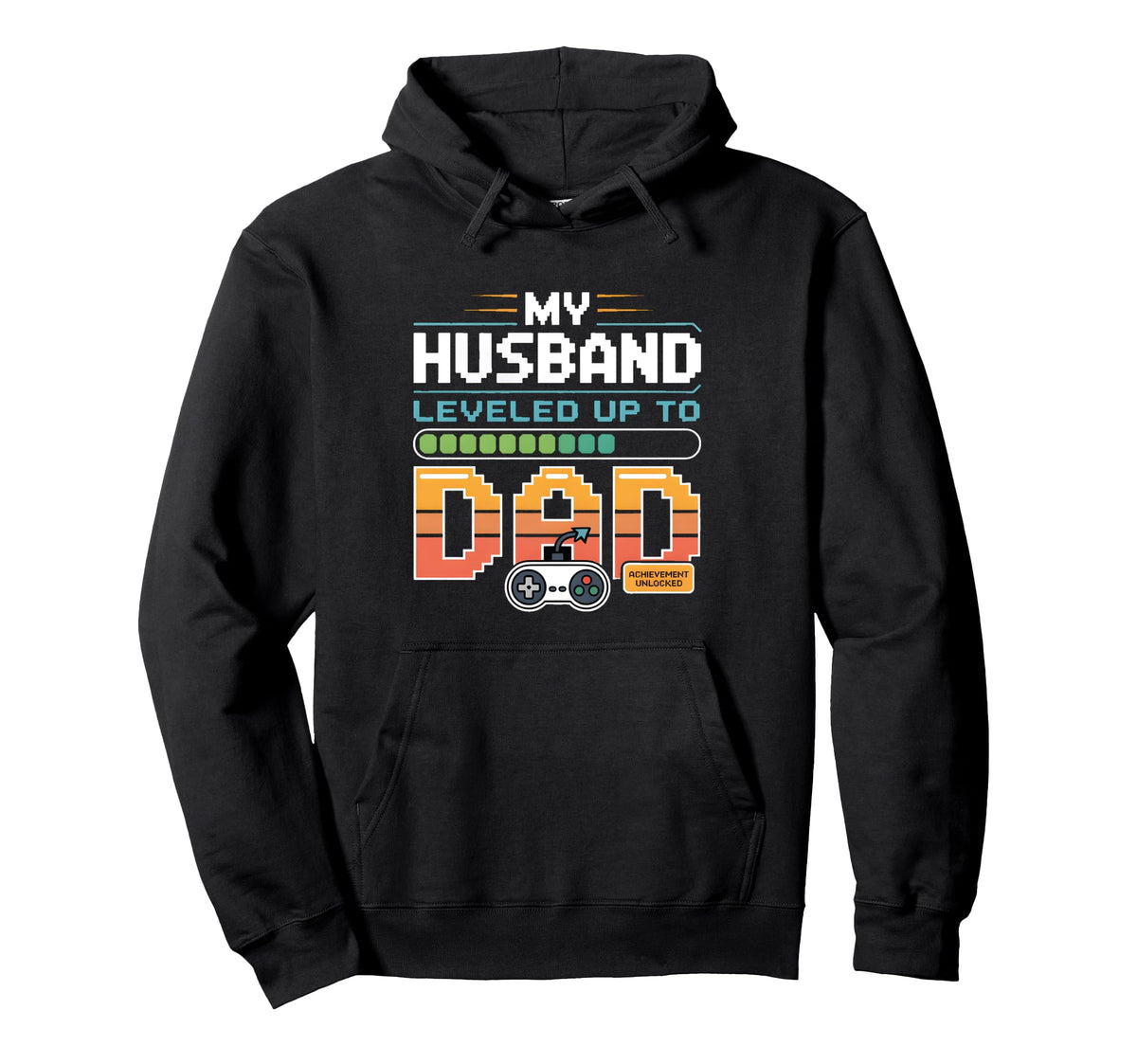 New Dad Gamer Fathers Day Gaming Wife Hoodie - Fun Novelty Design Unisex