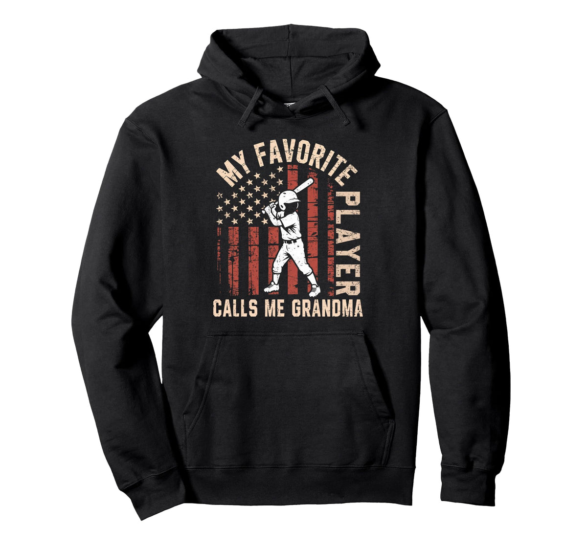 My Favorite Player Calls Me Grandma Us Hoodie - Minimalist Print Men Women