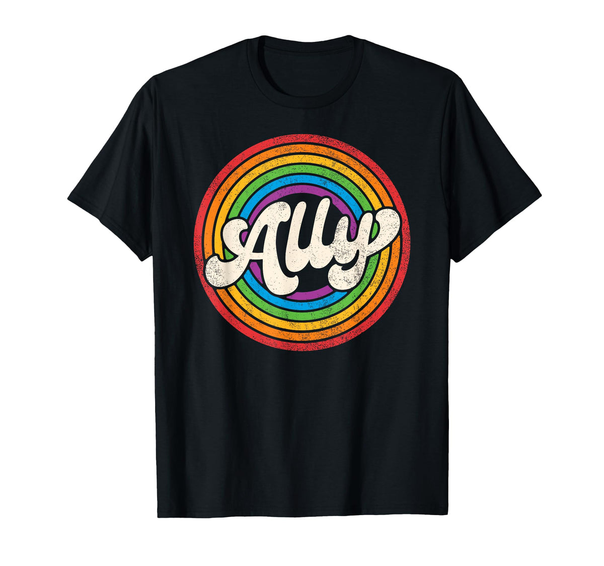 Lgbtq Ally Lesbian Gay Pride Lgbt T-Shirt - Fun Novelty Design for Adults