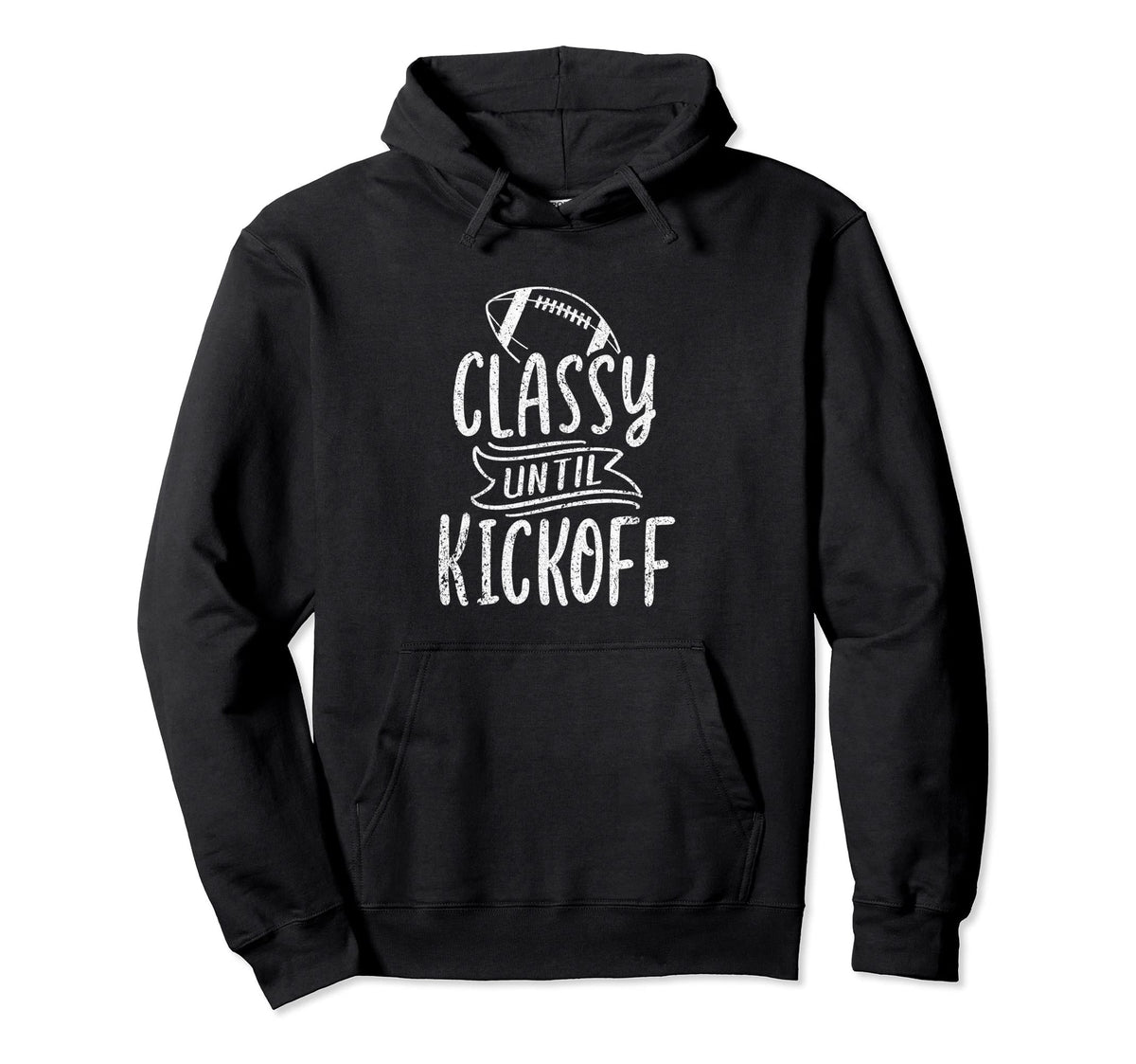 Funny Football Mom Game Day Classy Hoodie - Streetwear Style Men Women