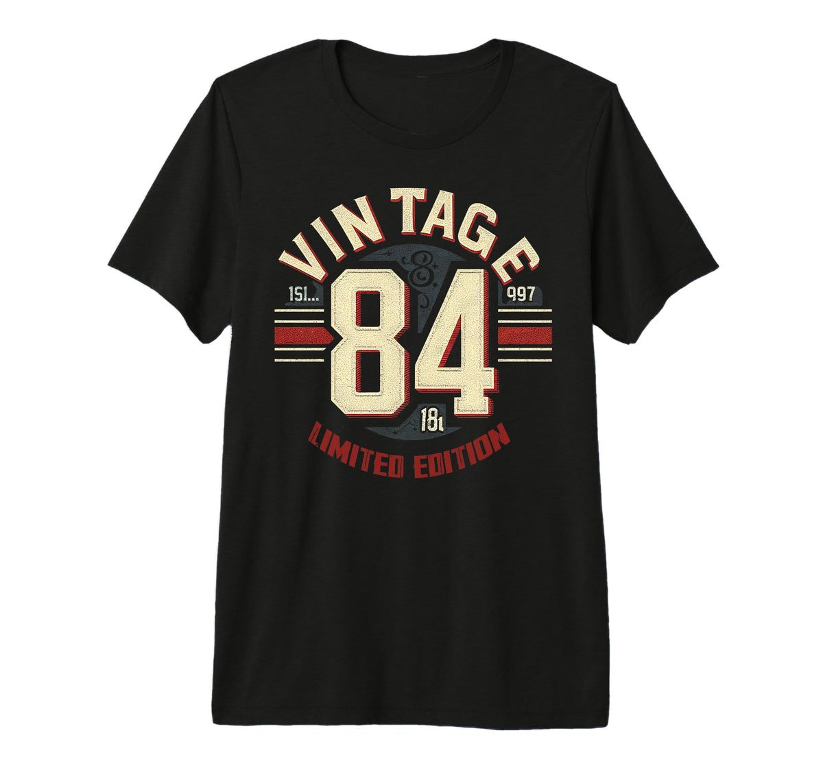 1984 Birthday 84 Born 1984 T-Shirt - Casual Everyday Wear Men Women