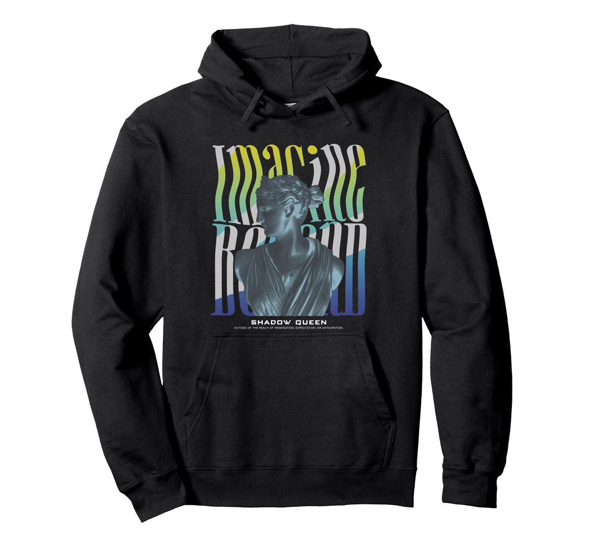 Greek Statue Aesthetic Edgy Streetwear Hoodie - Graphic Print Unisex