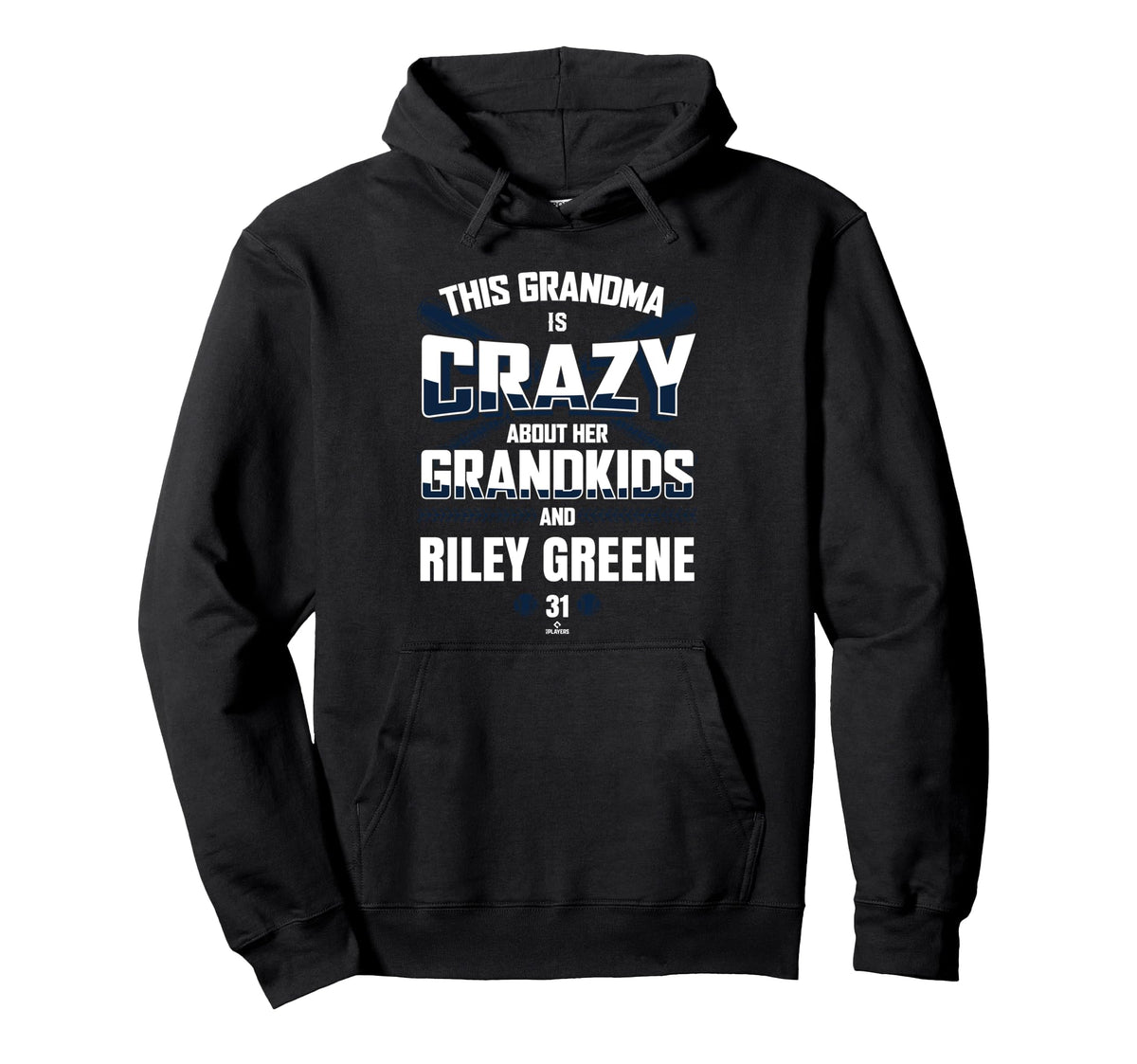 Grandma Crazy Riley Greene Detroit Hoodie - Fun Novelty Design Men Women