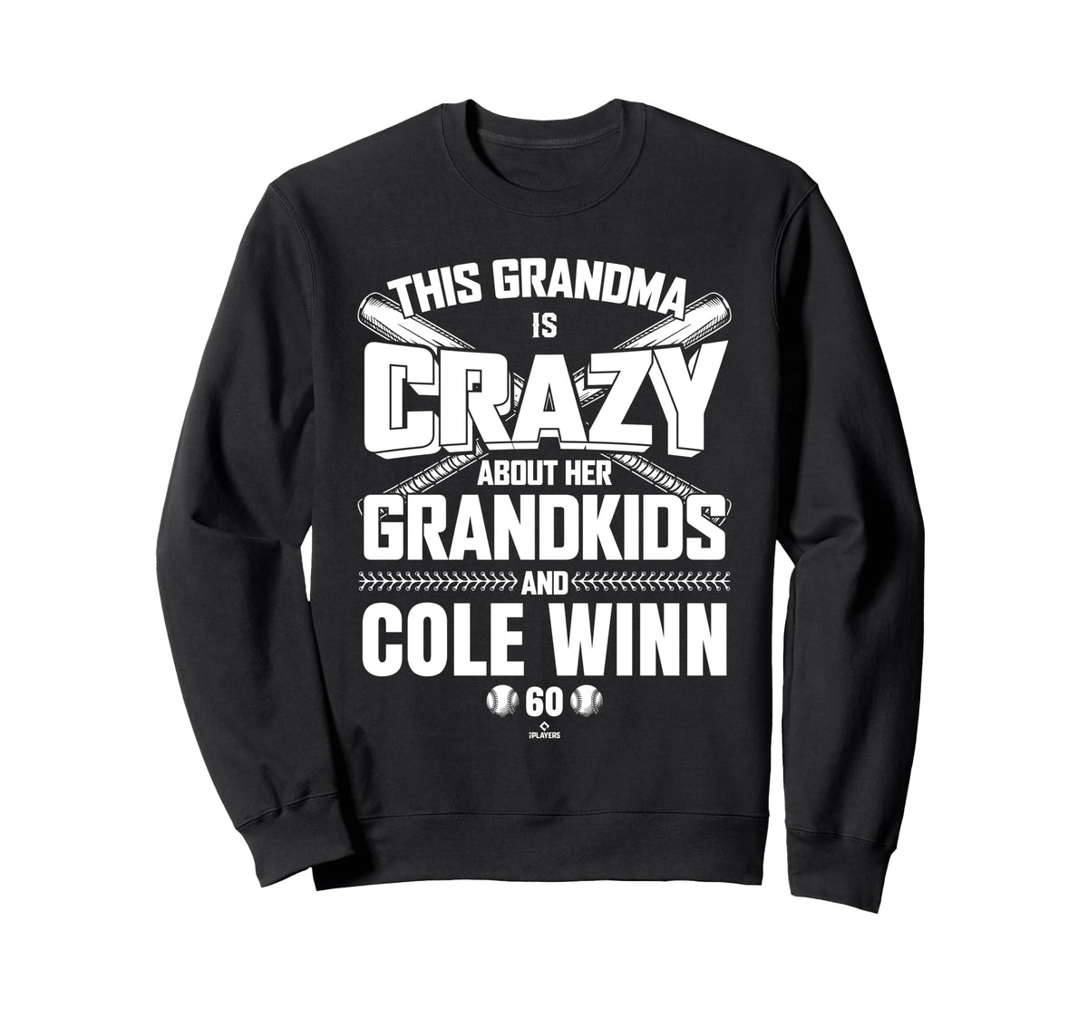 Grandma Crazy Cole Winn Texas Sweatshirt - Casual Everyday Wear for Adults