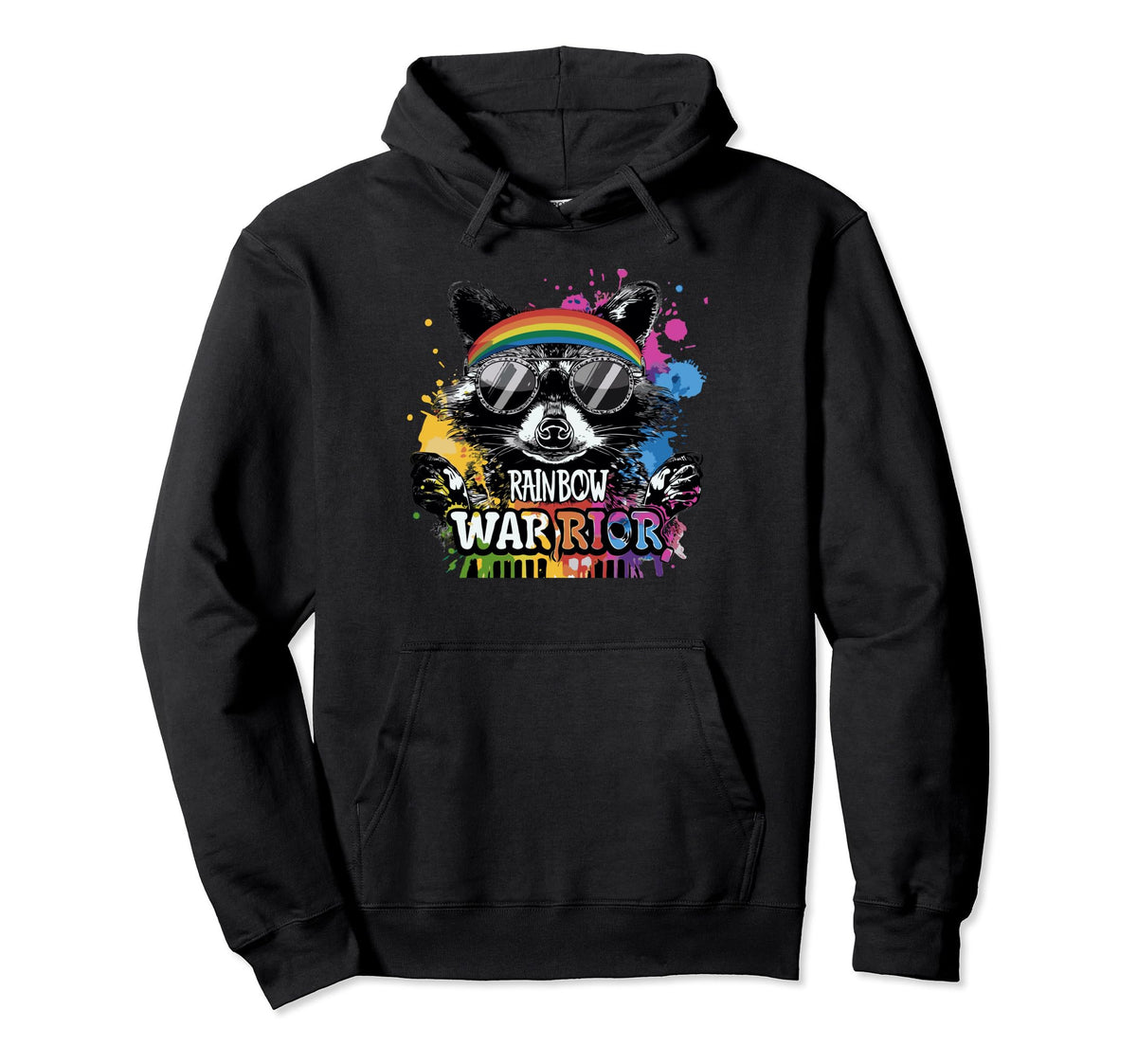 Funny Raccoon Love Sunglasses Summer Hoodie - Custom Art Print Men Women