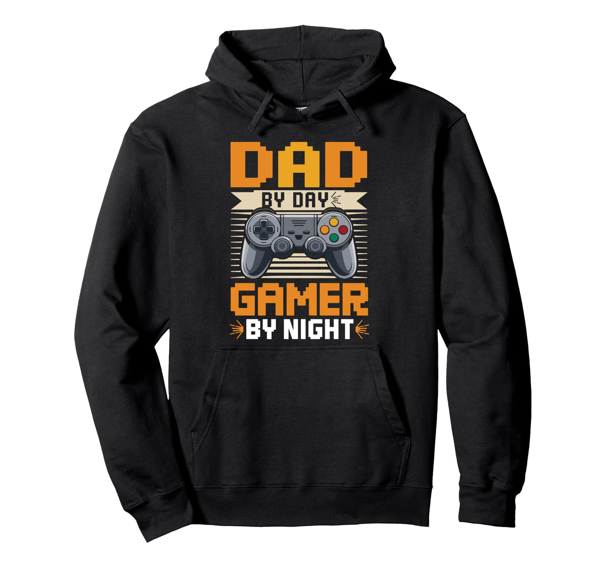 Dad Day Gamer Night Video Game Gaming Gamer Hoodie - Trendy Graphic Unisex