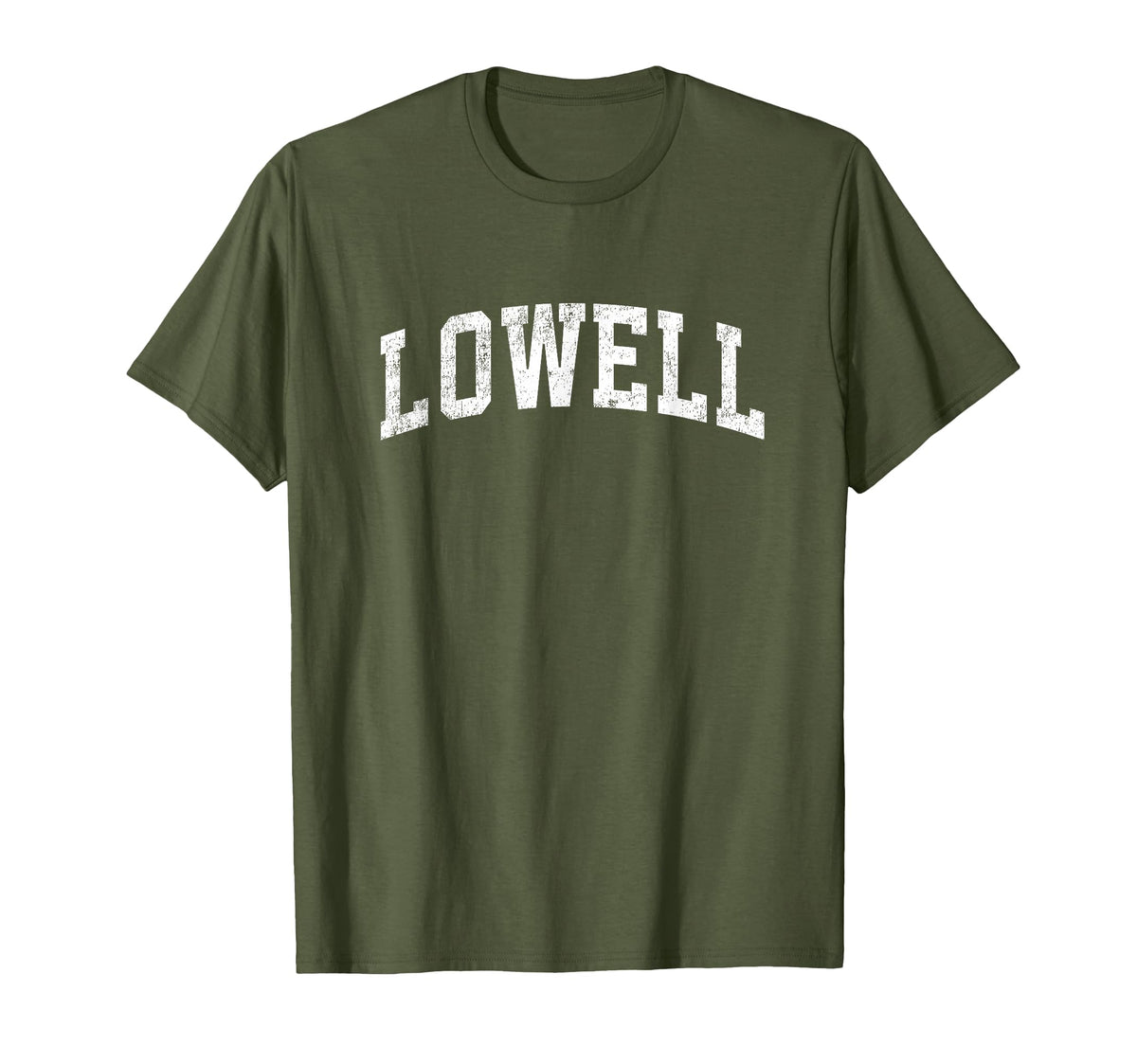 Lowell Massachusetts Ma Varsity Sports T-Shirt - Streetwear Style Unisex