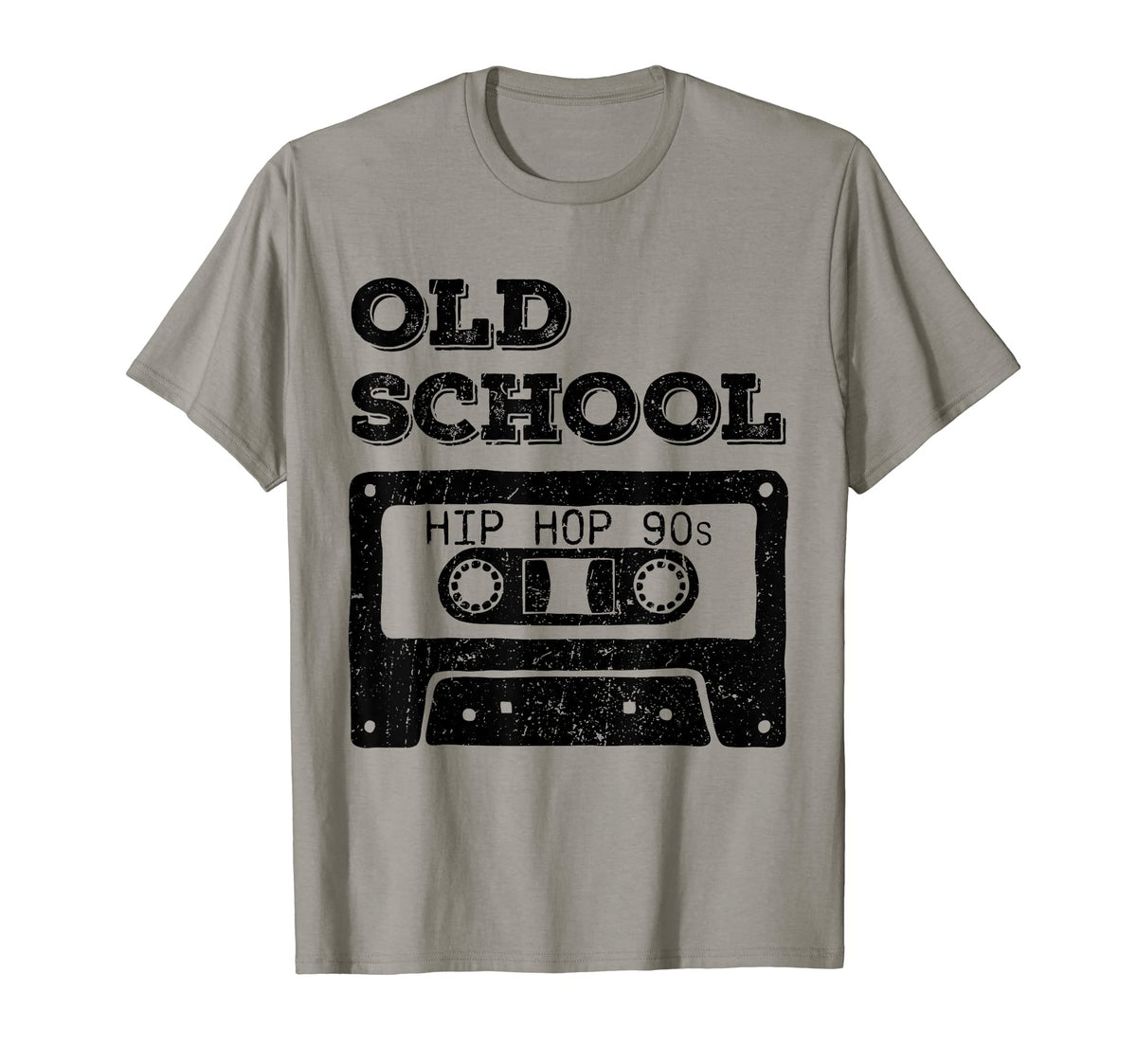 Old School Hip Hop Cassette Tape T-Shirt - Casual Everyday Wear for Adults