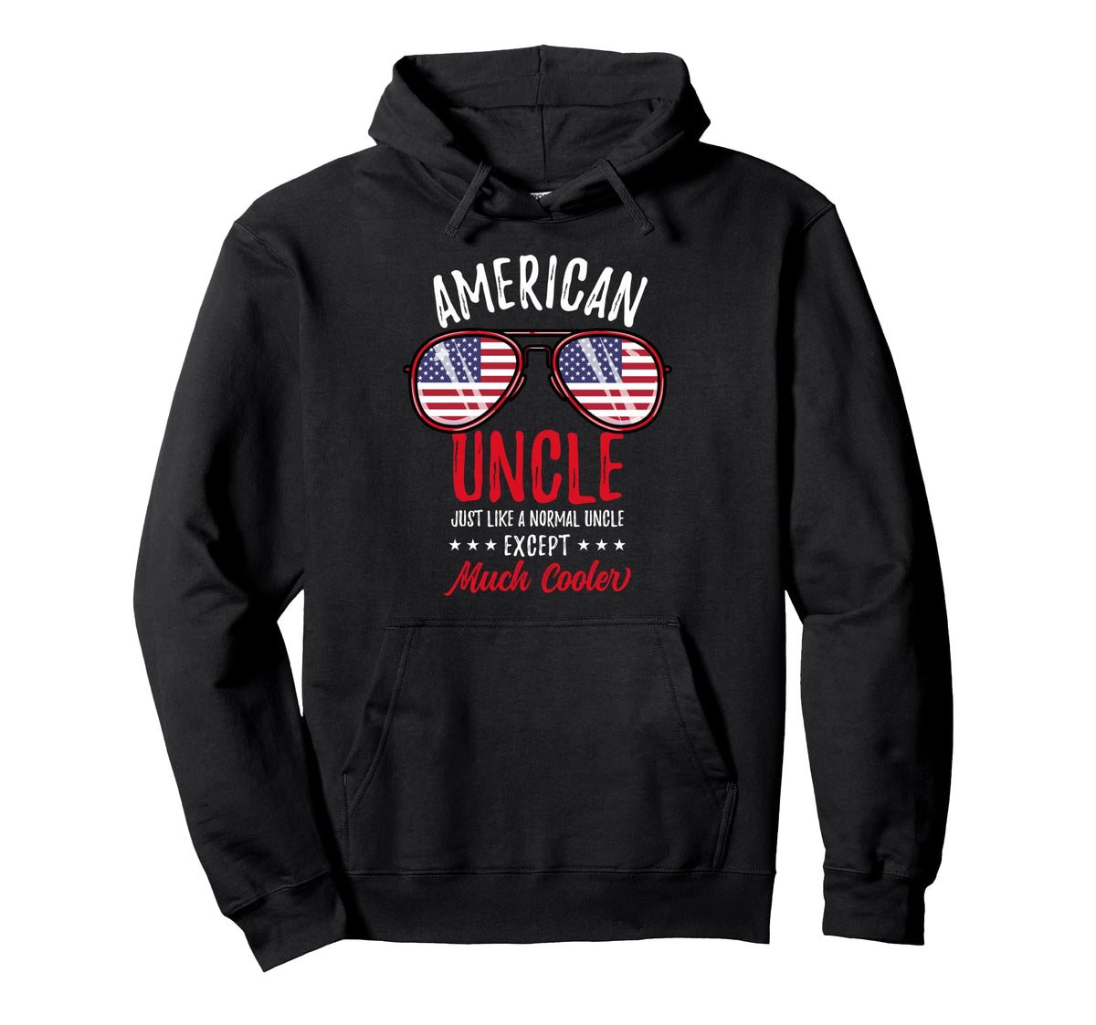 American Uncle Sunglasses 4Th July Family Hoodie - Unique Graphic Men Women