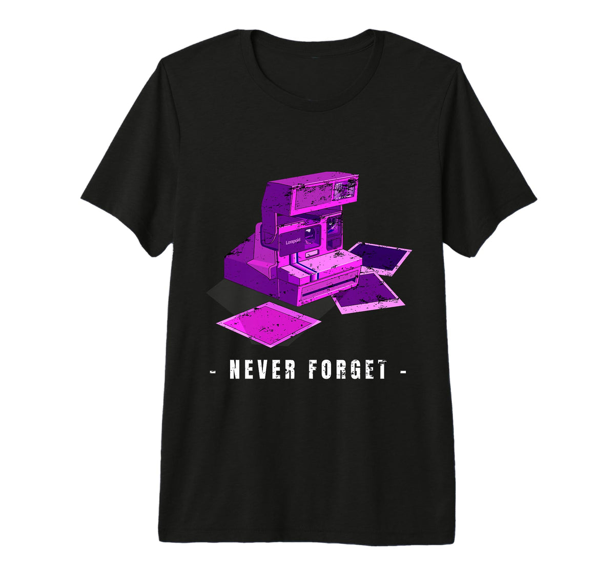 Camera 80S Photography Lover T-Shirt - Casual Everyday Wear Men Women
