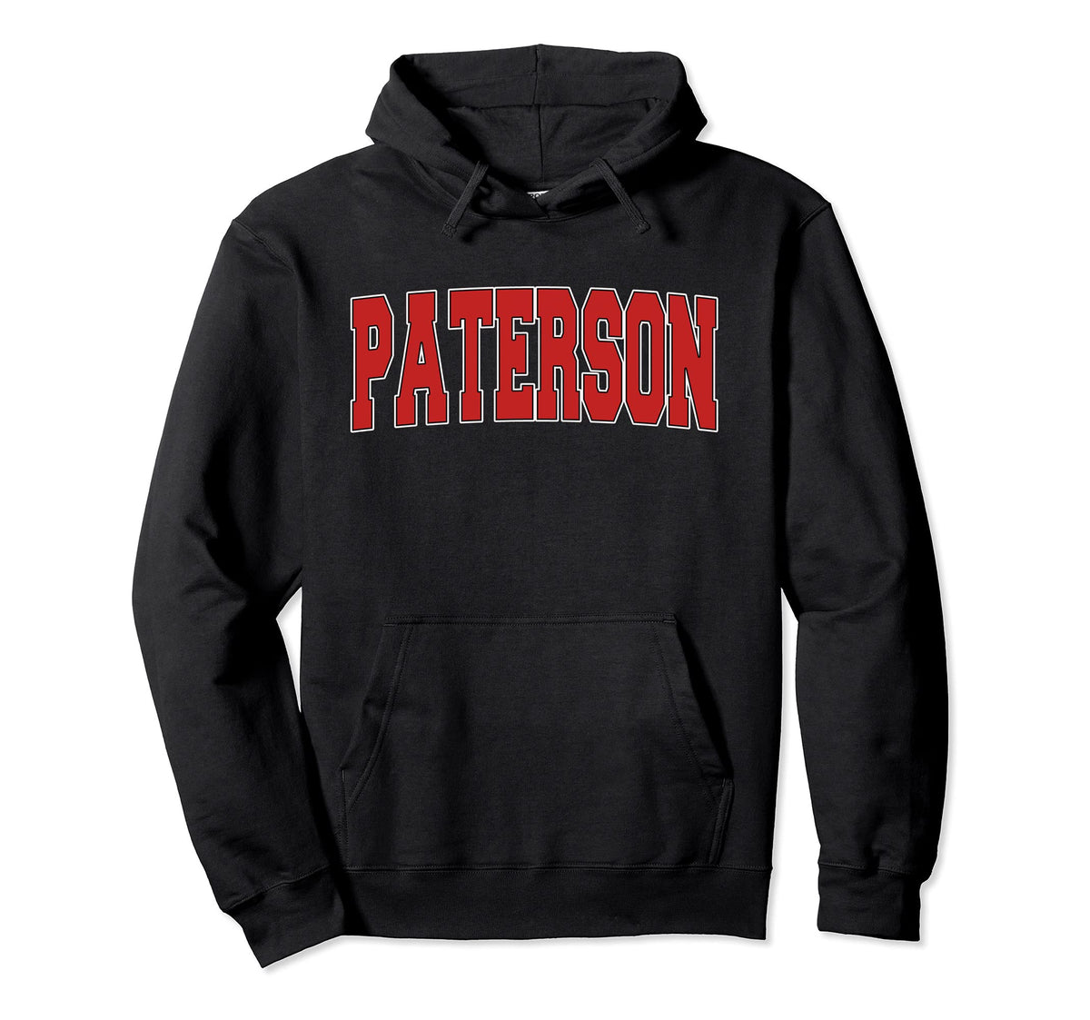 Paterson Nj New Jersey Varsity Usa Sports Hoodie - Trendy Graphic Unisex