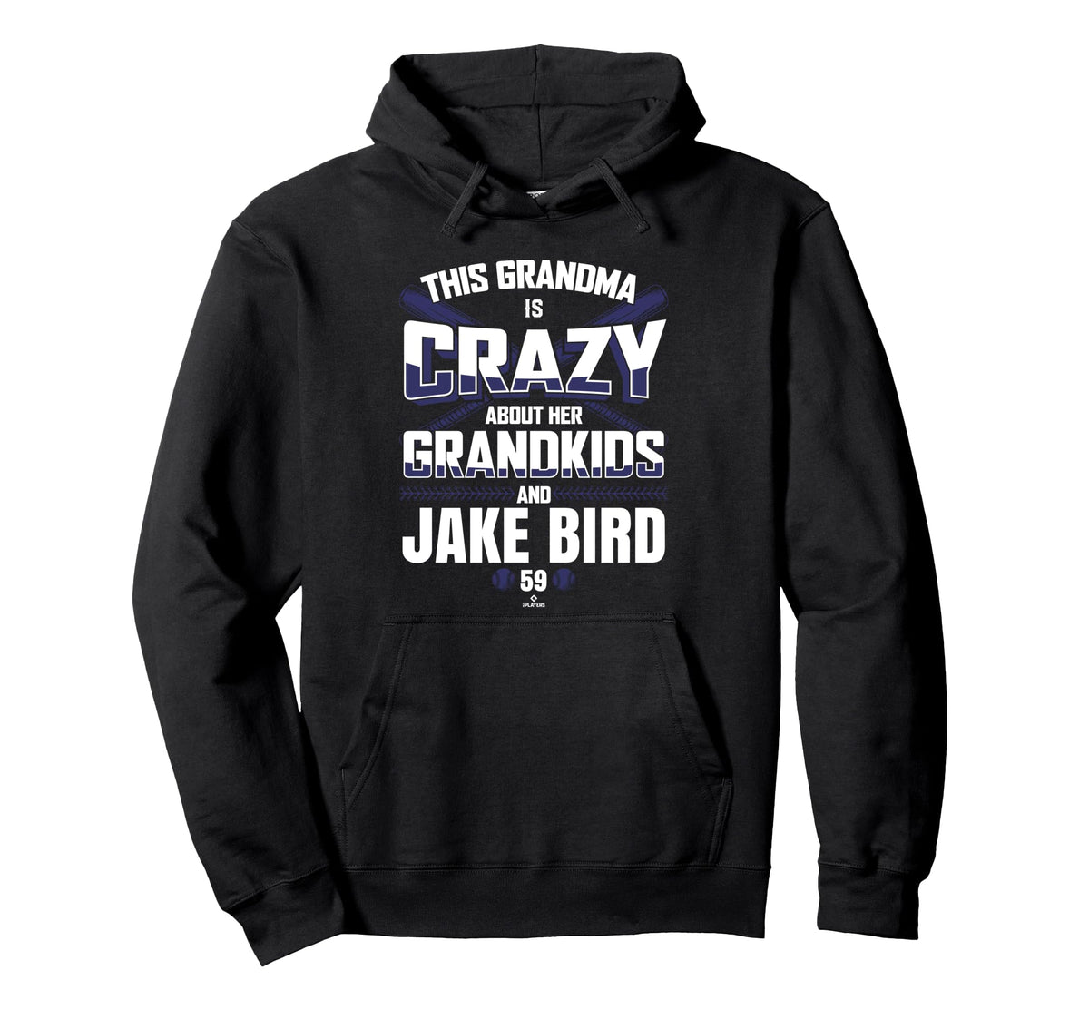 Grandma Crazy Jake Bird Colorado Hoodie - Custom Art Print for Adults