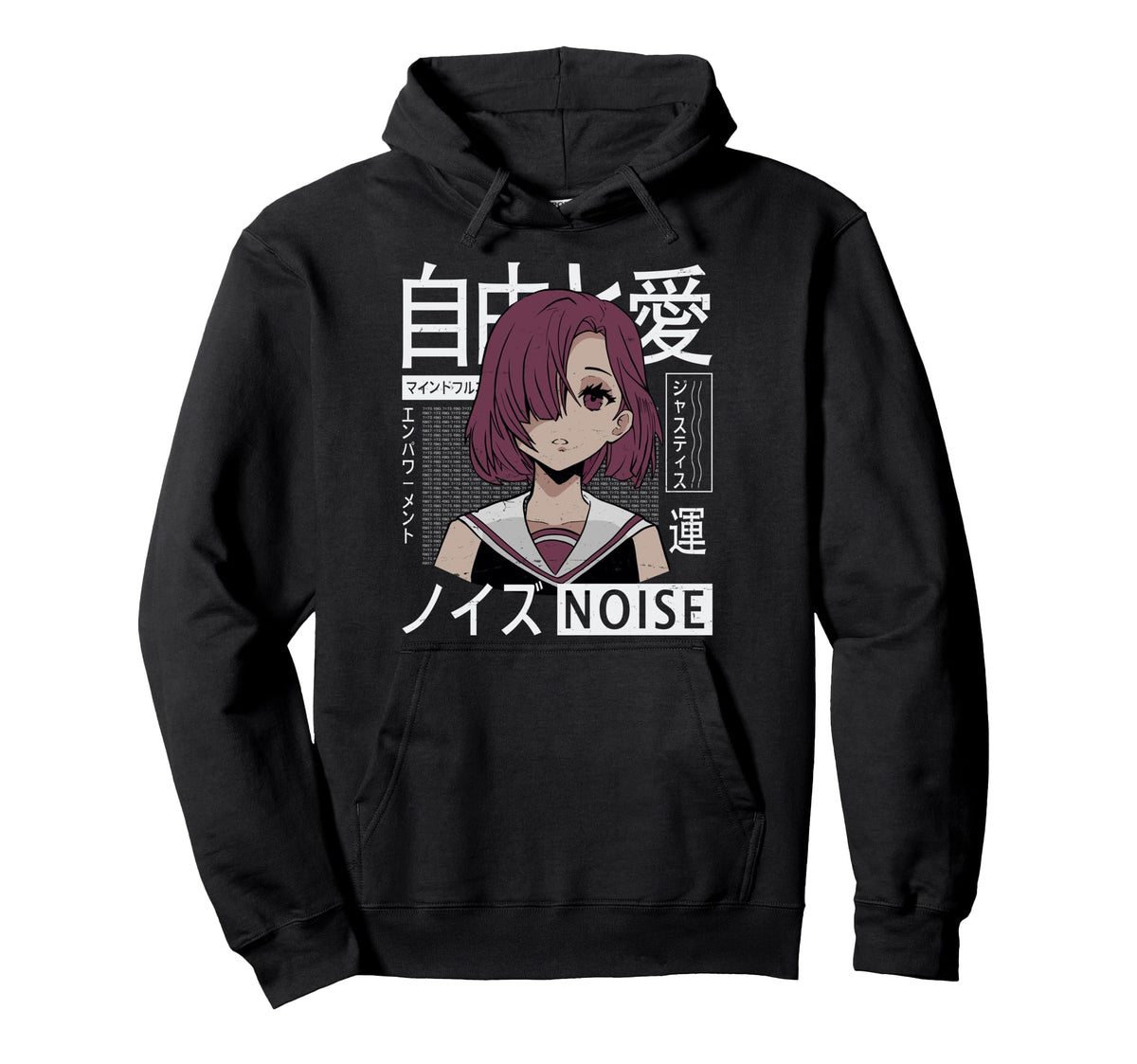 Vaporwave Kawaii Aesthetic Japanese Hoodie - Graphic Print Men Women
