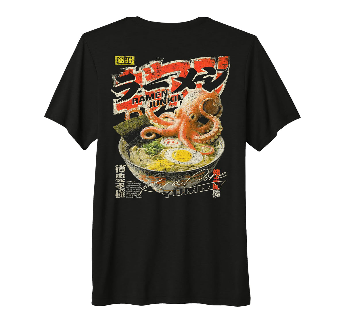 Ramen Back Japanese Streetwear Y2K T-Shirt - Aesthetic Graphic for Adults